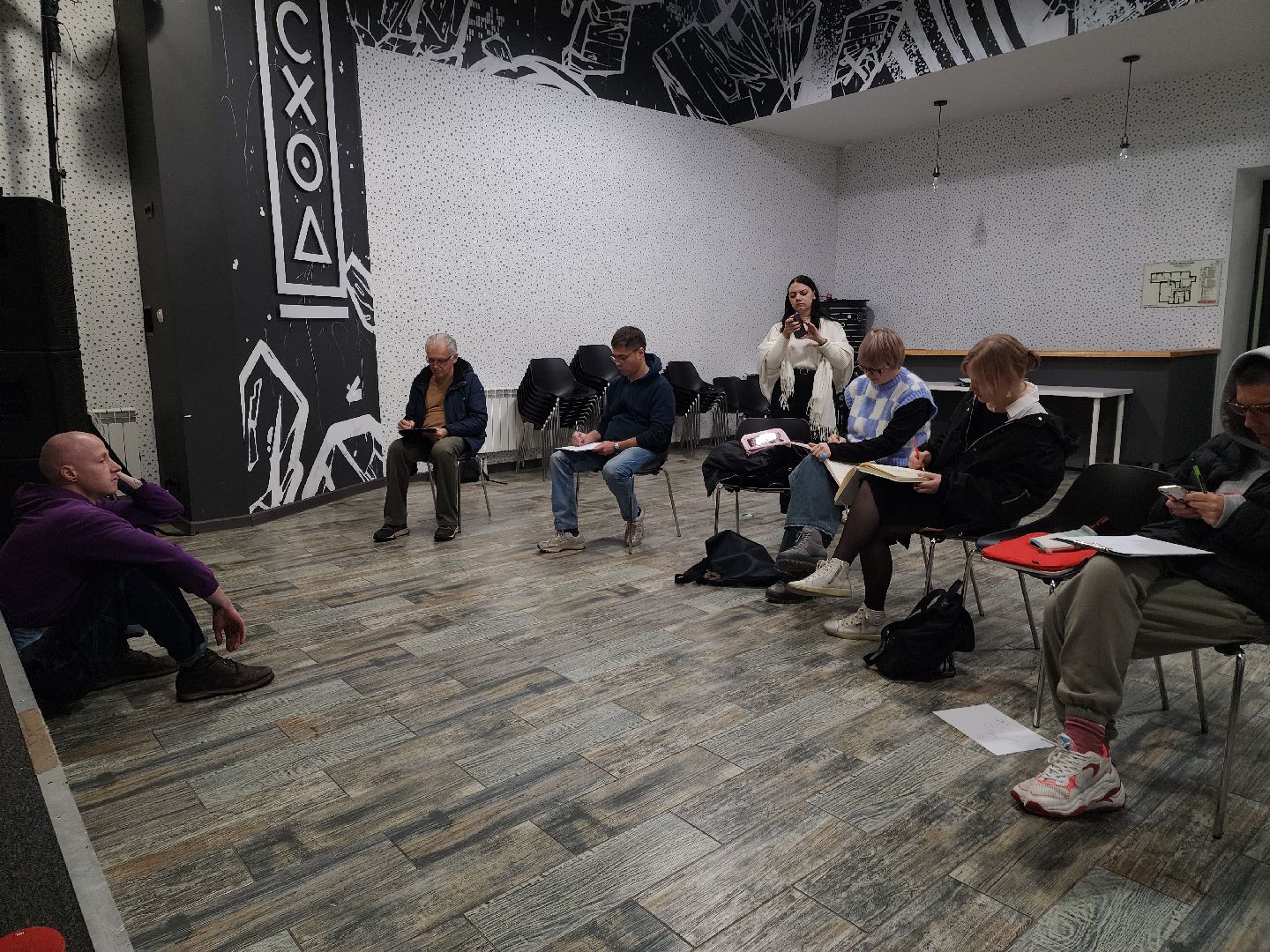 Черноголовка, арт-пространство восход, Мастер класс по рисованию,