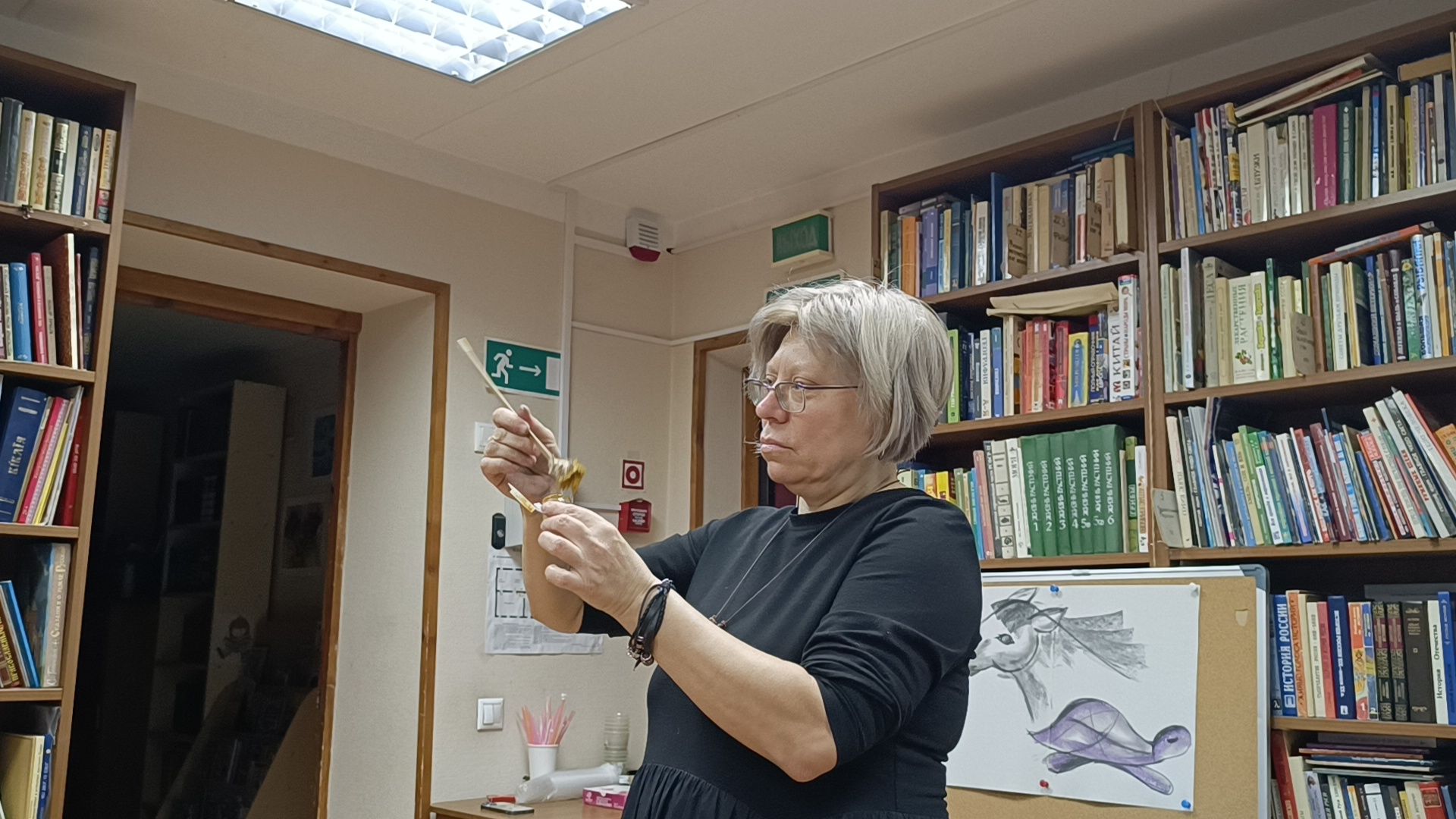 мастер-класс, живопись, лобня,