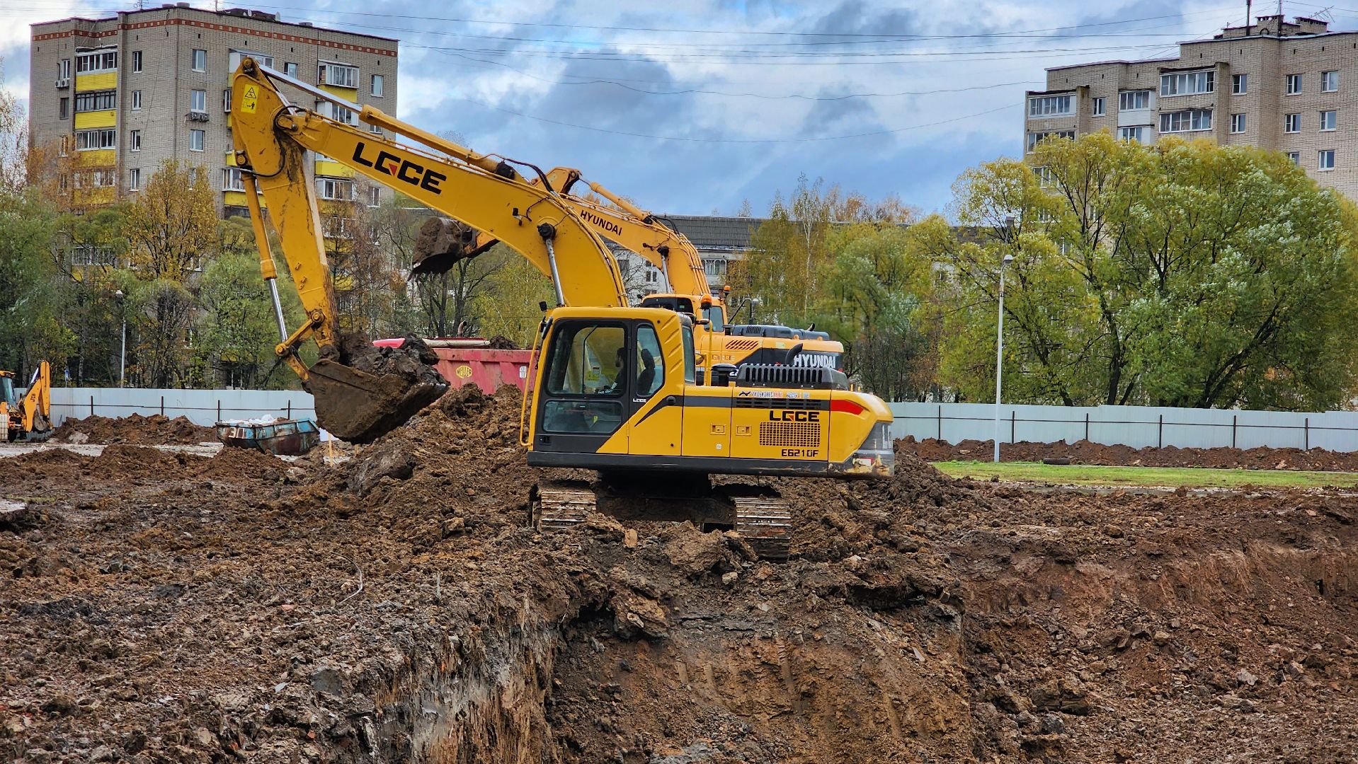 котлован, Лобня, бассейн, Фок,