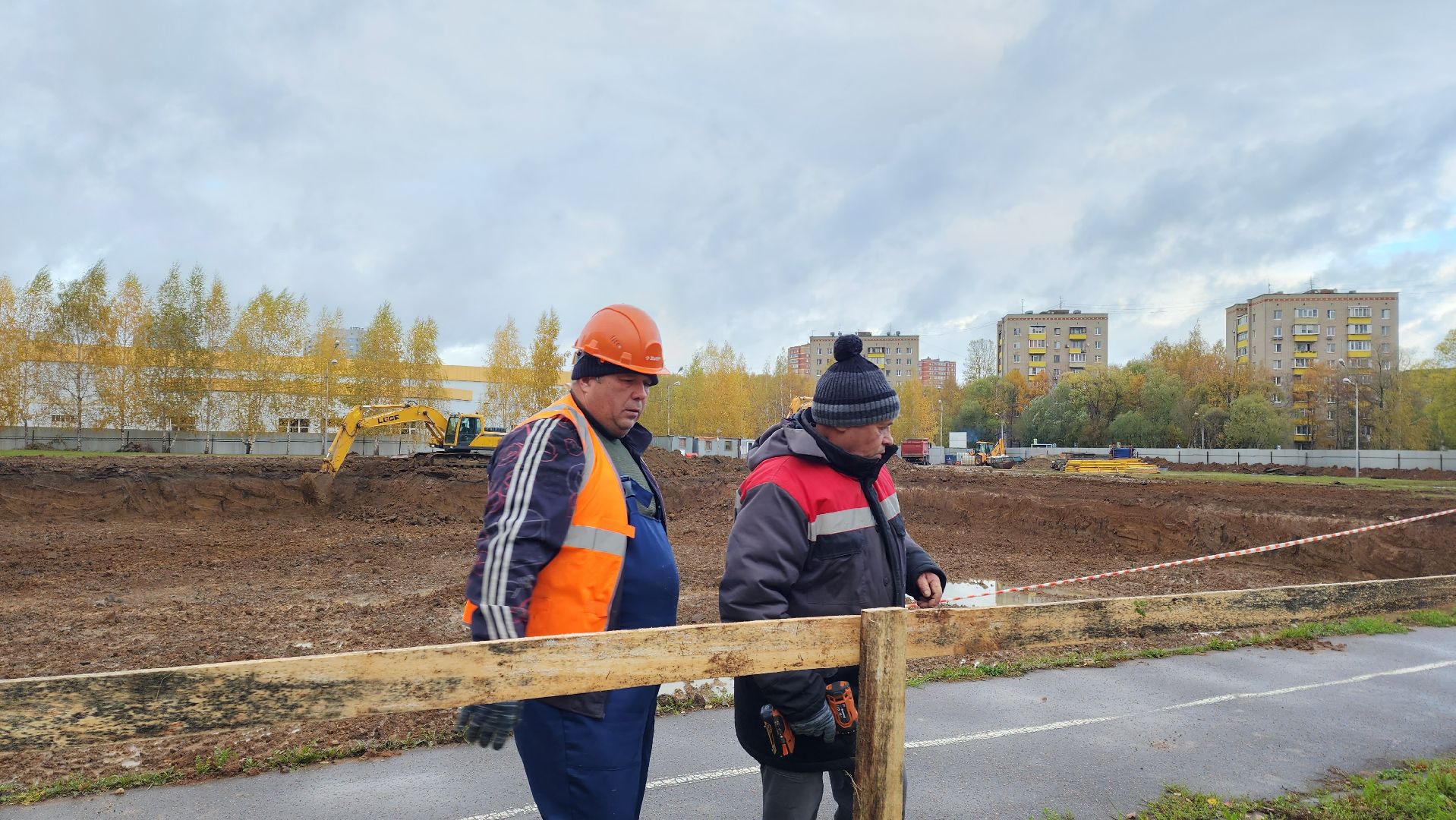 котлован, Лобня, бассейн, Фок,