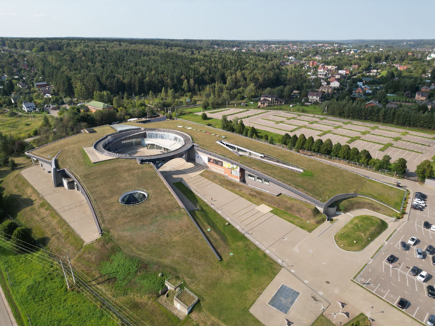 видео с коптера, истра, музей, культура,