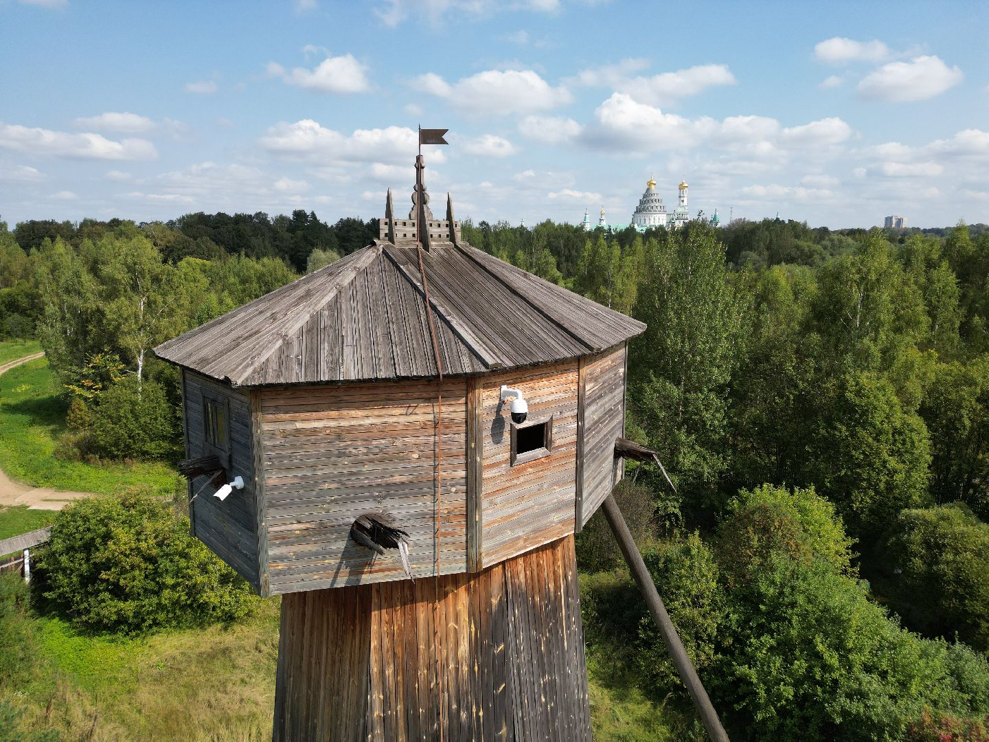 видео с коптера, истра, музей, культура,