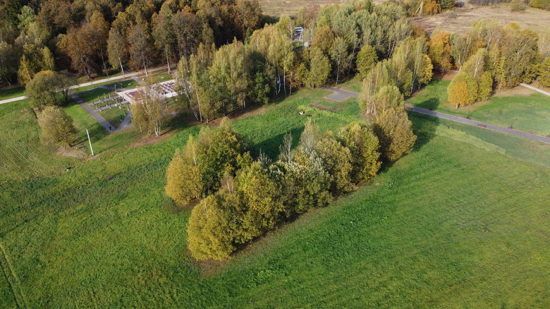 видео с коптера, солнечногорск, культура, реставрация, усадьба,