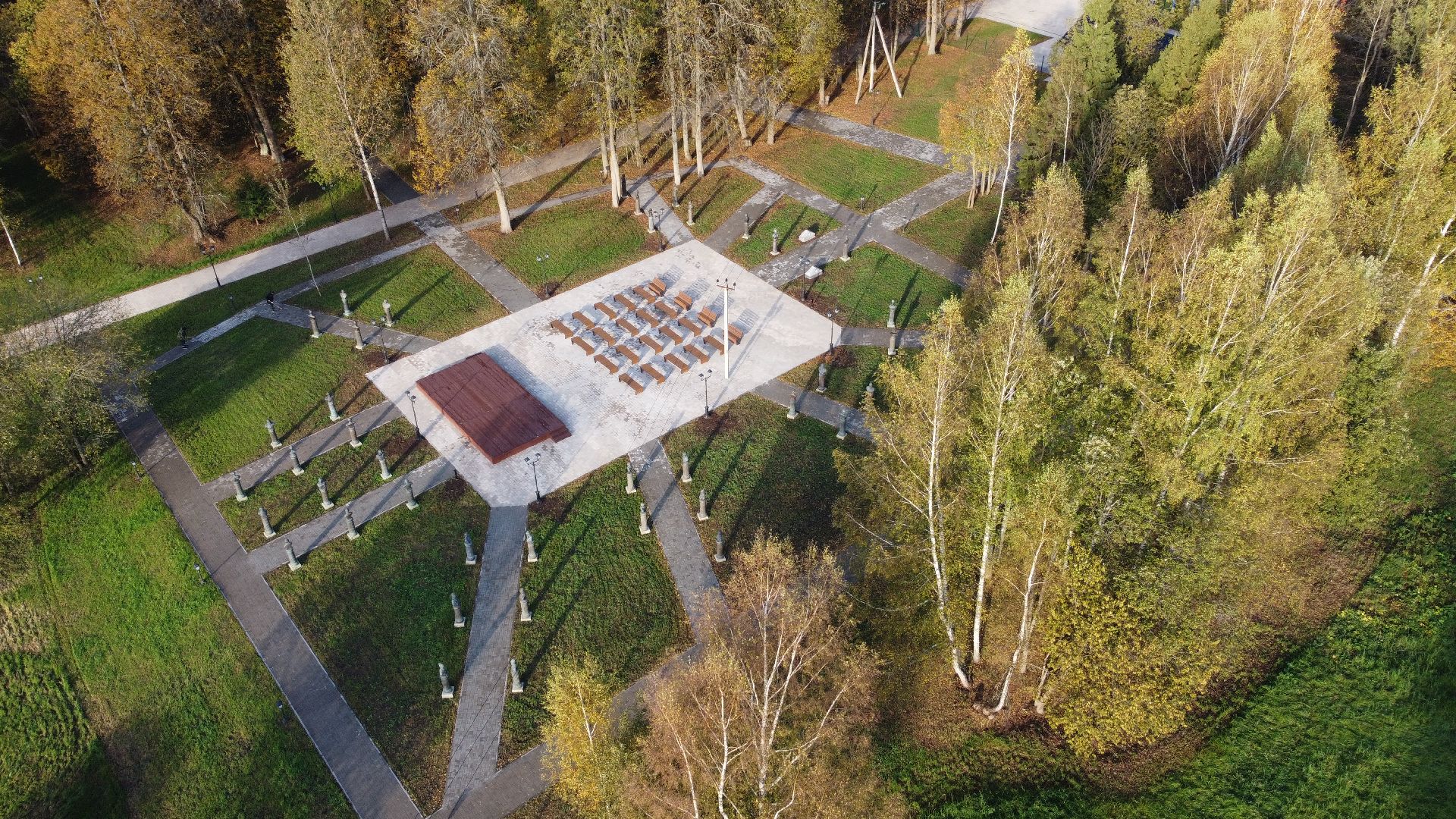 видео с коптера, солнечногорск, культура, реставрация, усадьба,