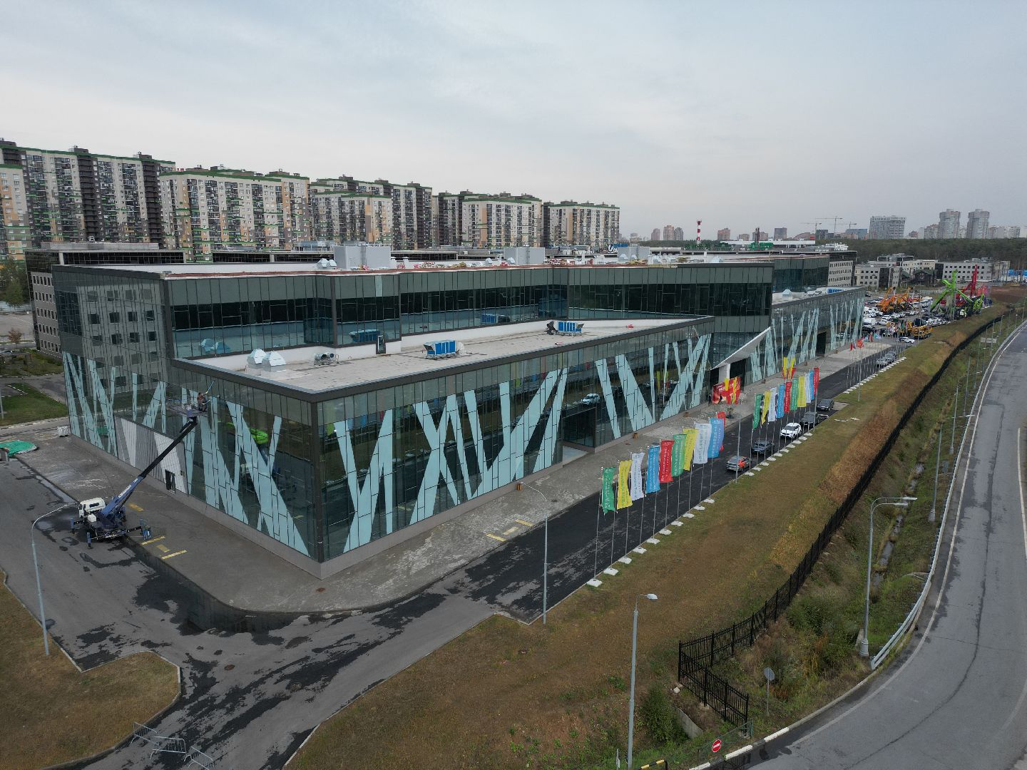 видео с коптера, красногорск, экономика,