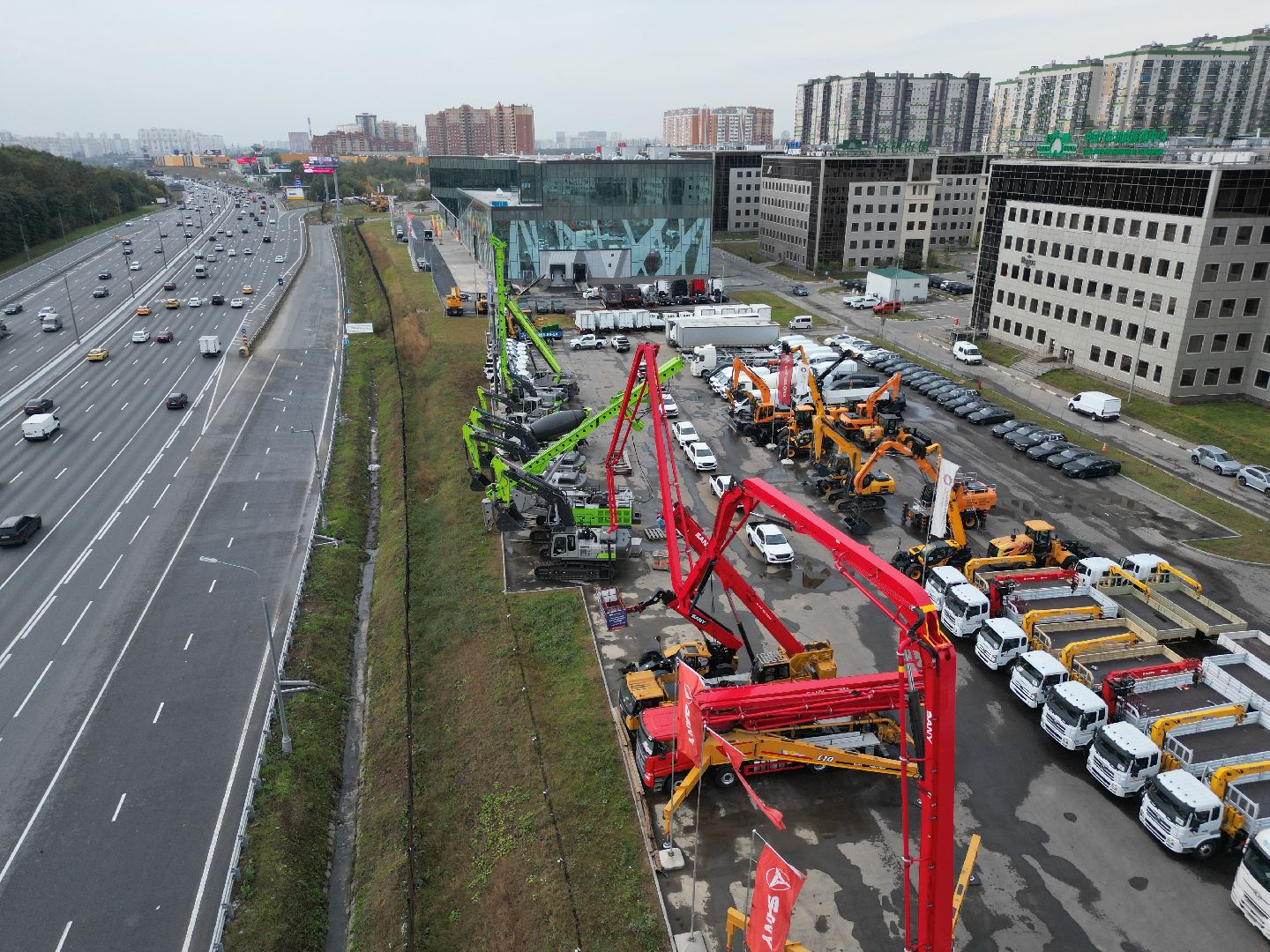 видео с коптера, красногорск, экономика,