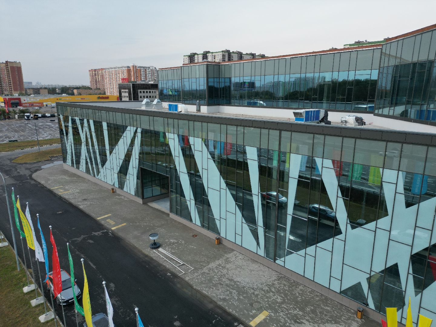 видео с коптера, красногорск, экономика,