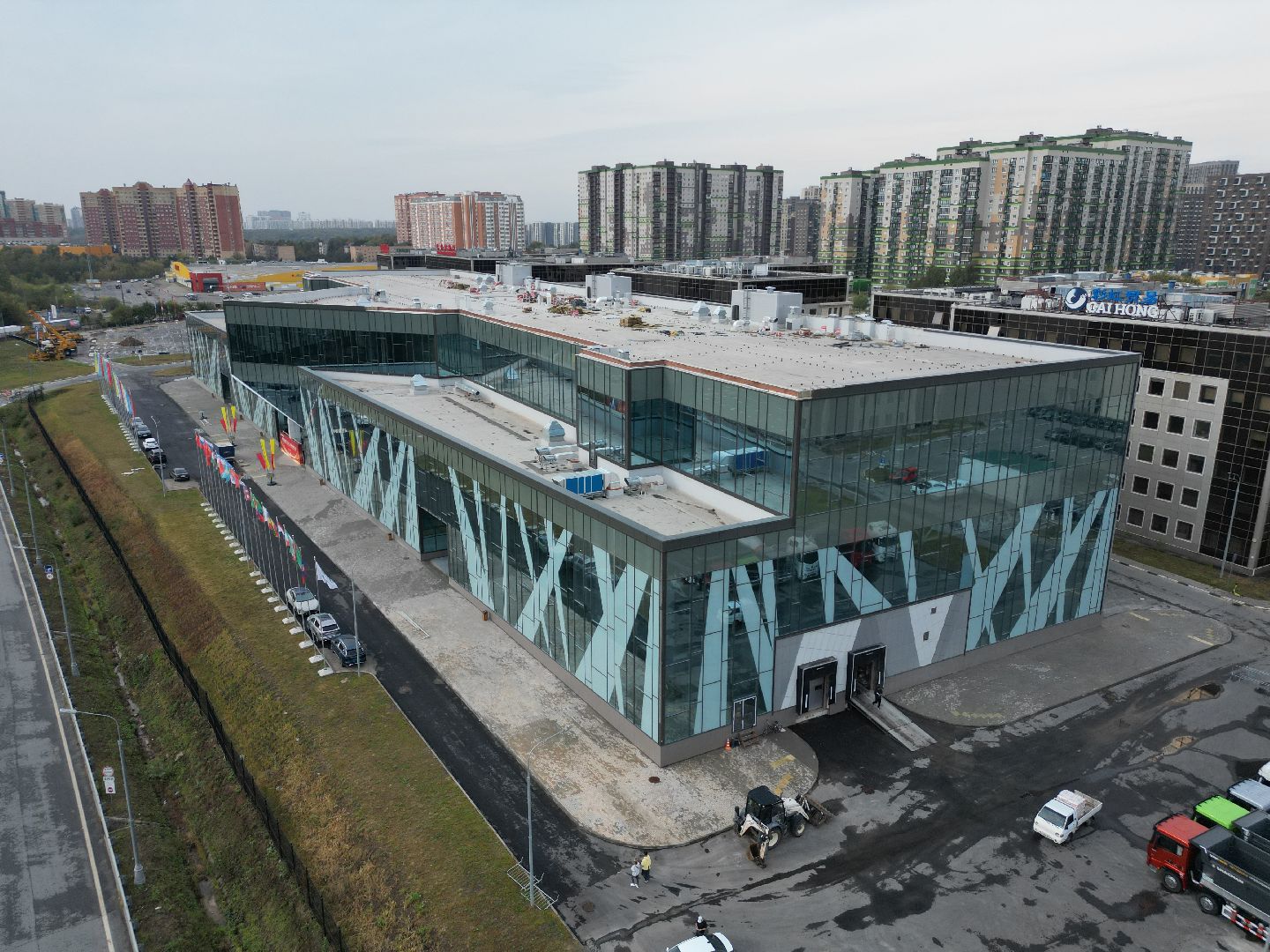 видео с коптера, красногорск, экономика,