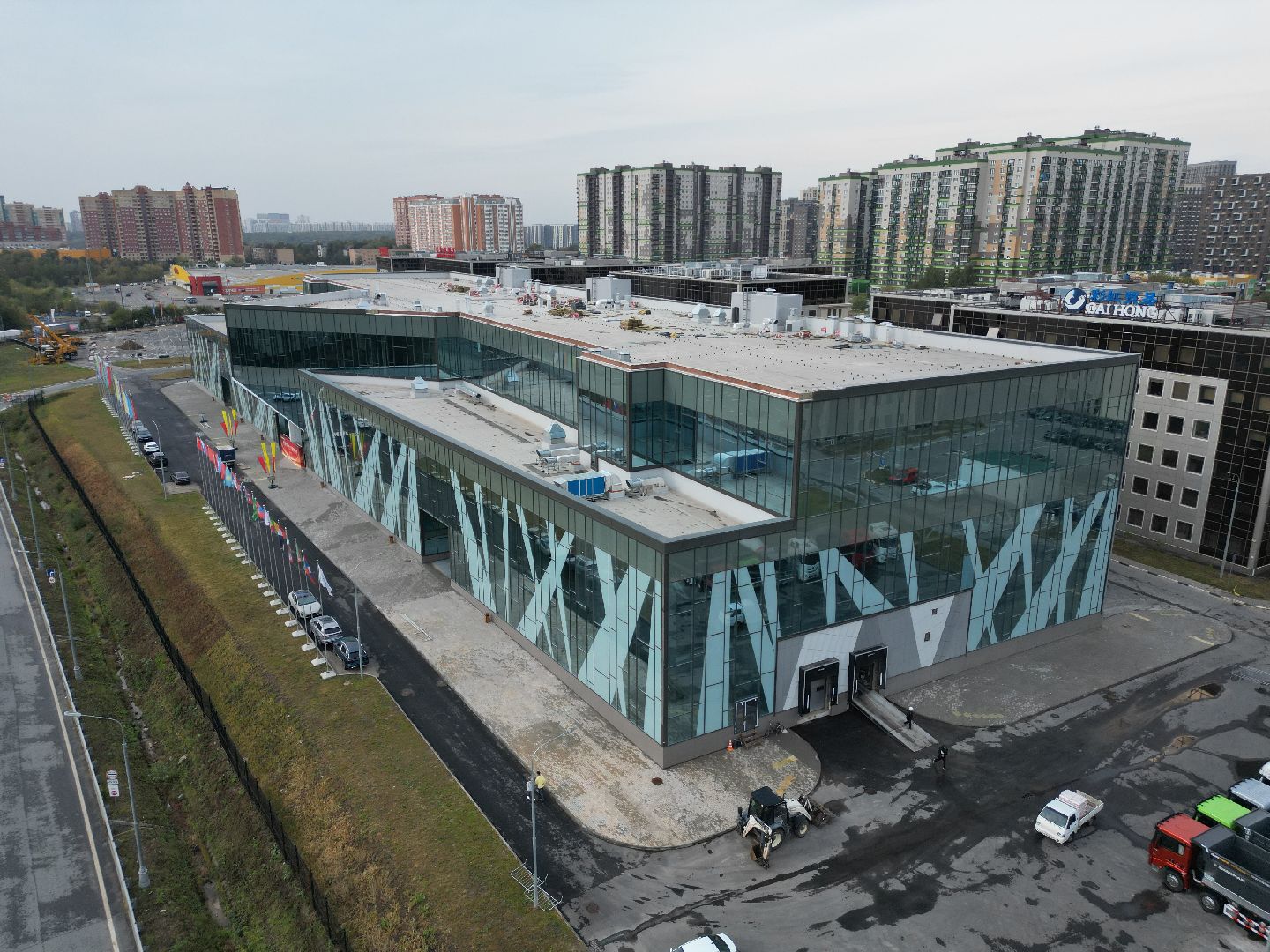 видео с коптера, красногорск, экономика,