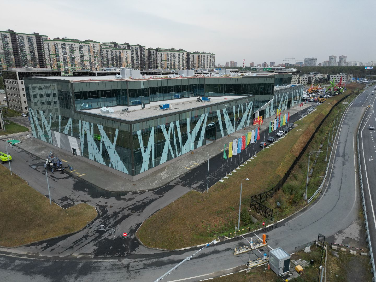 видео с коптера, красногорск, экономика,