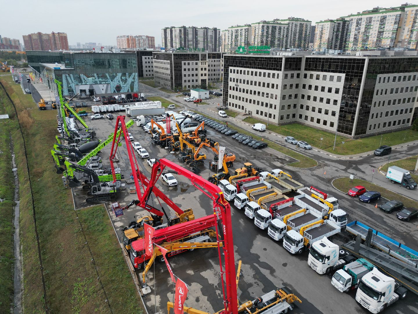 видео с коптера, красногорск, экономика,