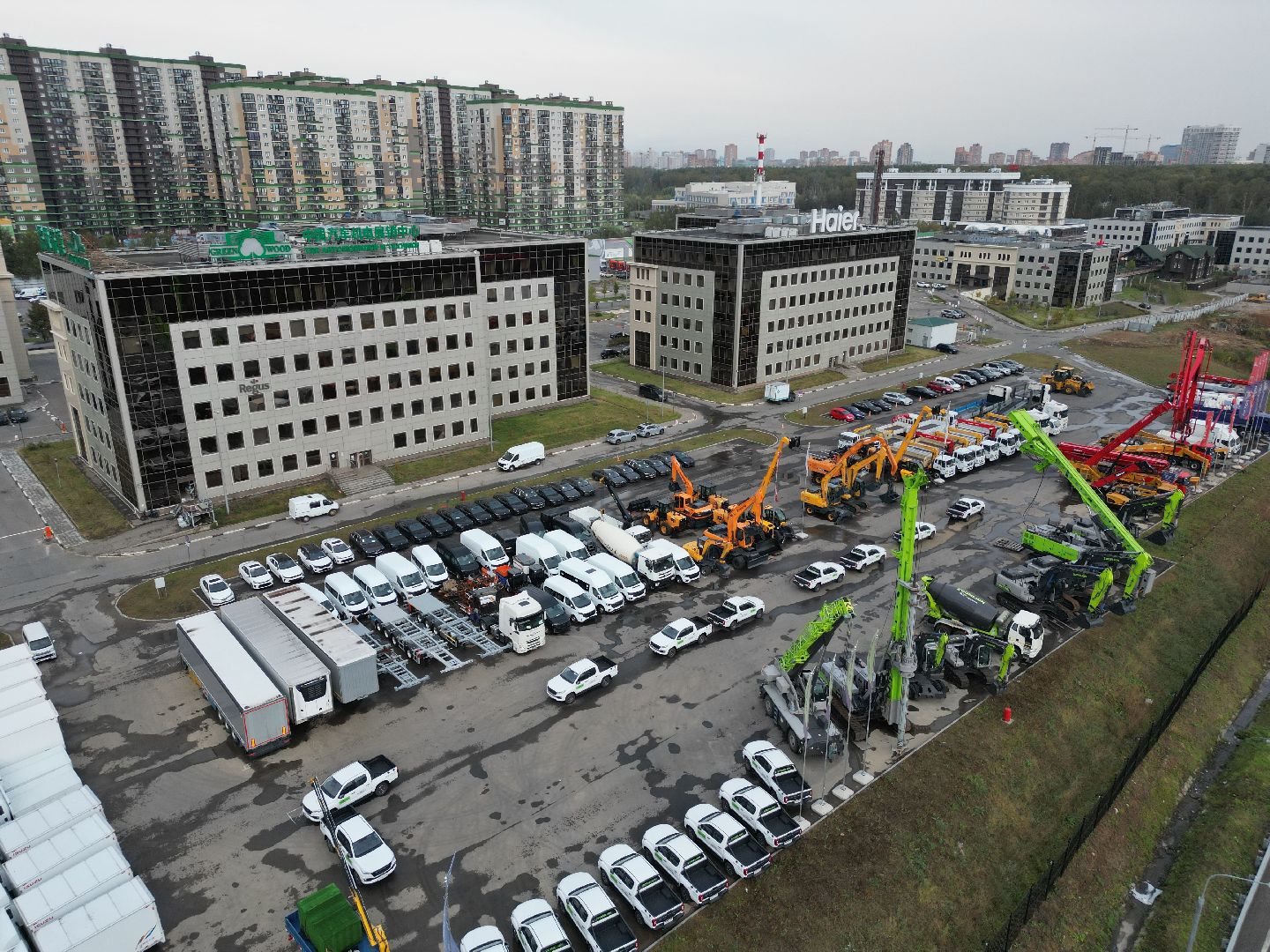 видео с коптера, красногорск, экономика,