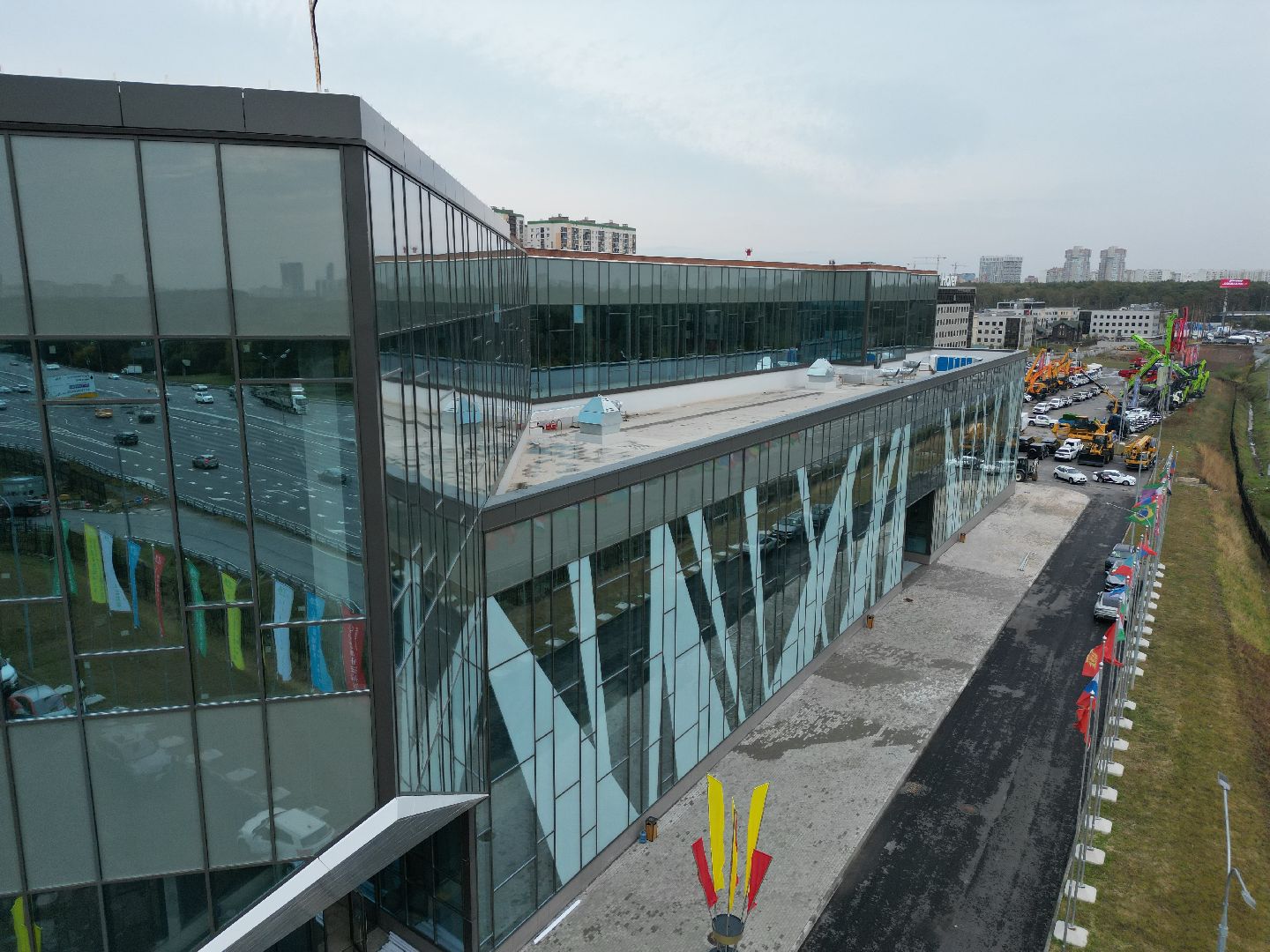 видео с коптера, красногорск, экономика,