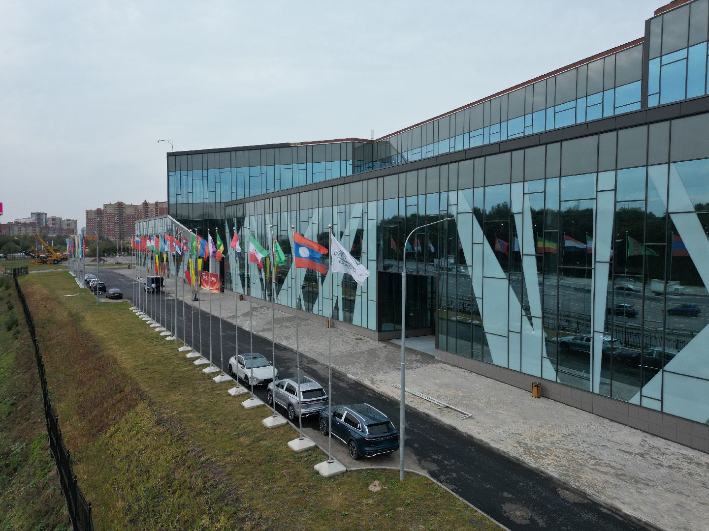 видео с коптера, красногорск, экономика,