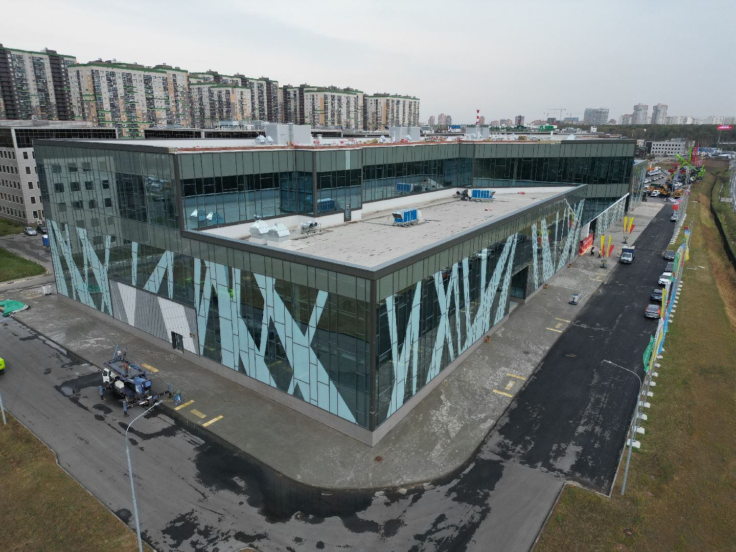 видео с коптера, красногорск, экономика,