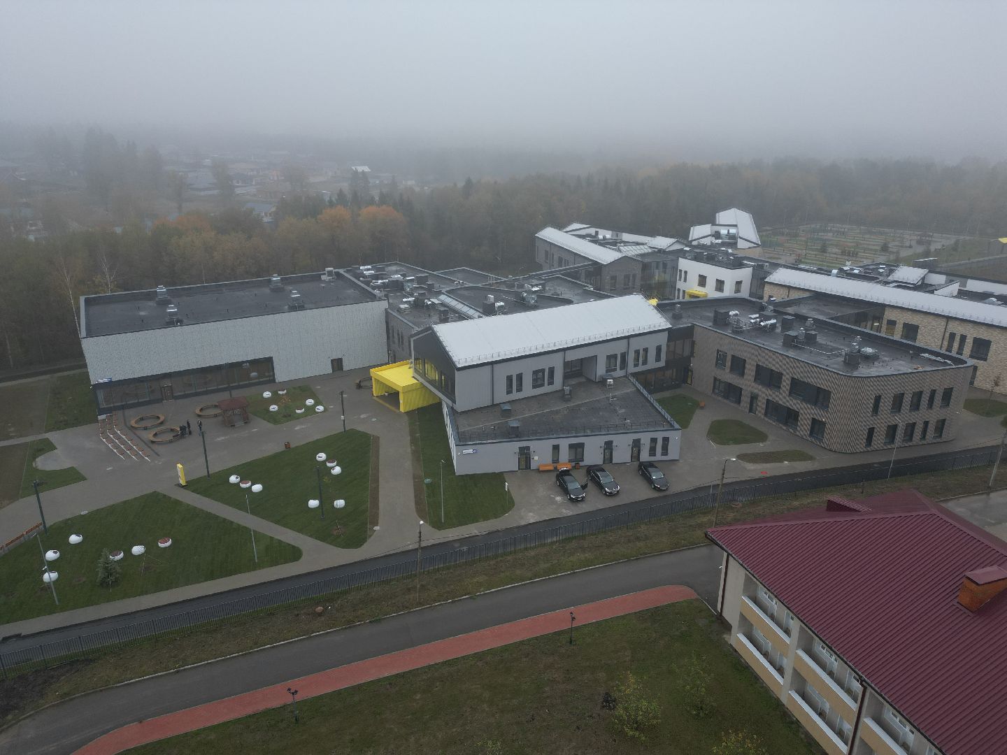 видео с коптера, сергиев посад, медицина, реабилитация, инвалиды,