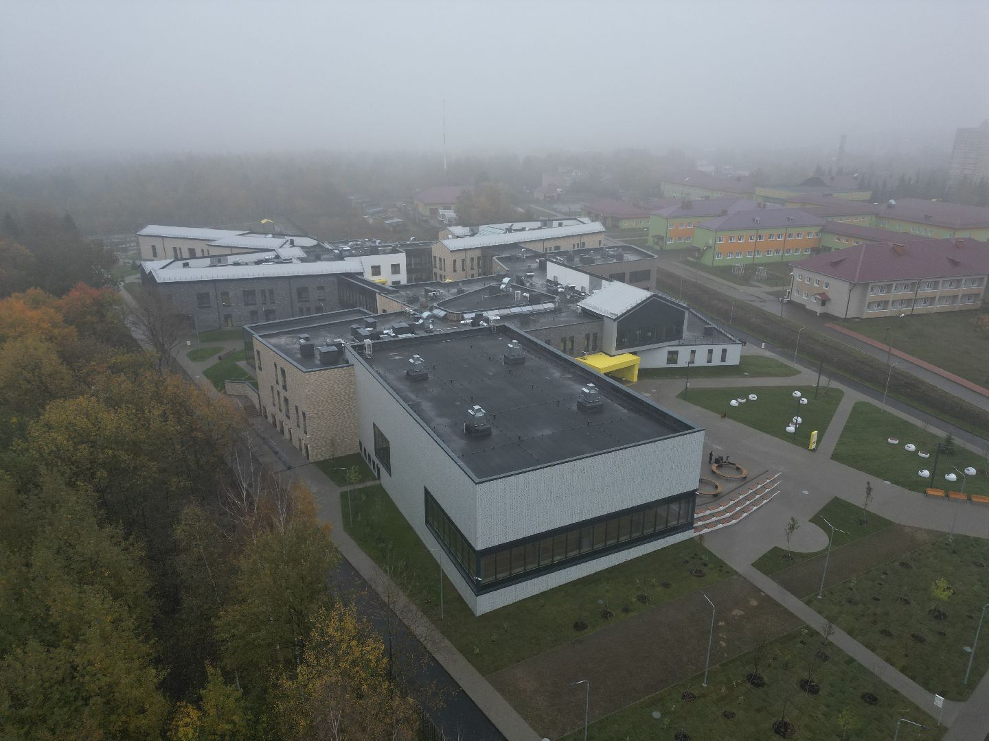 видео с коптера, сергиев посад, медицина, реабилитация, инвалиды,