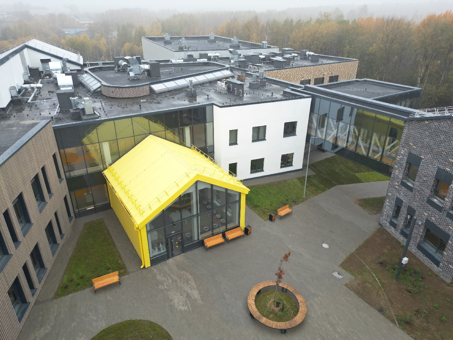 видео с коптера, сергиев посад, медицина, реабилитация, инвалиды,