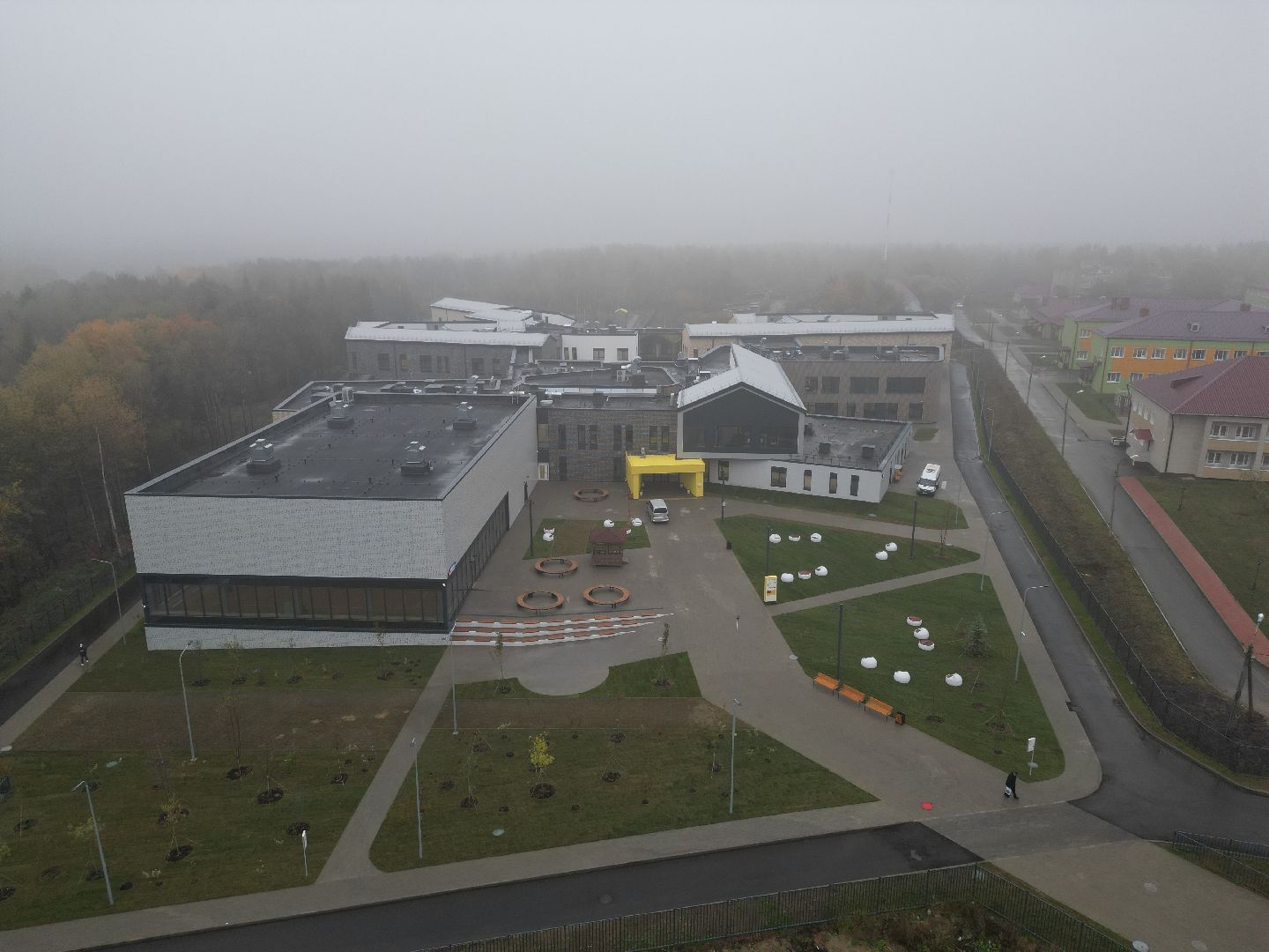 видео с коптера, сергиев посад, медицина, реабилитация, инвалиды,