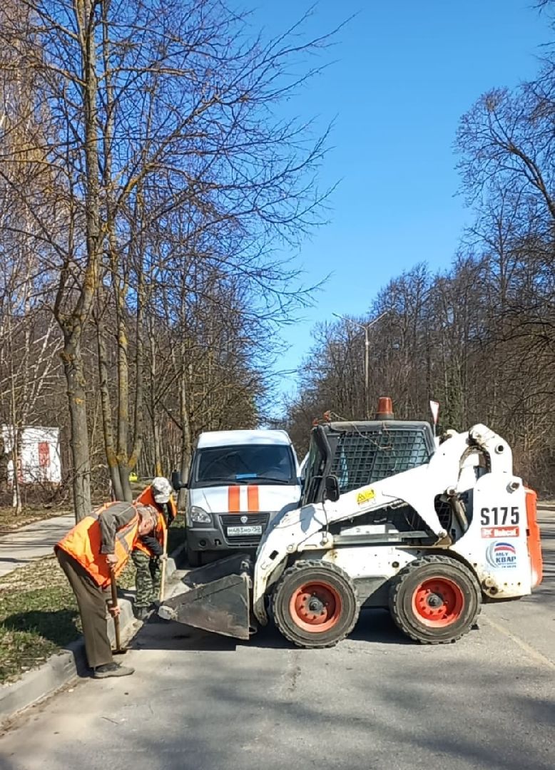 чистота, комфортная среда, Протвино, коммунальщики, весна, субботники