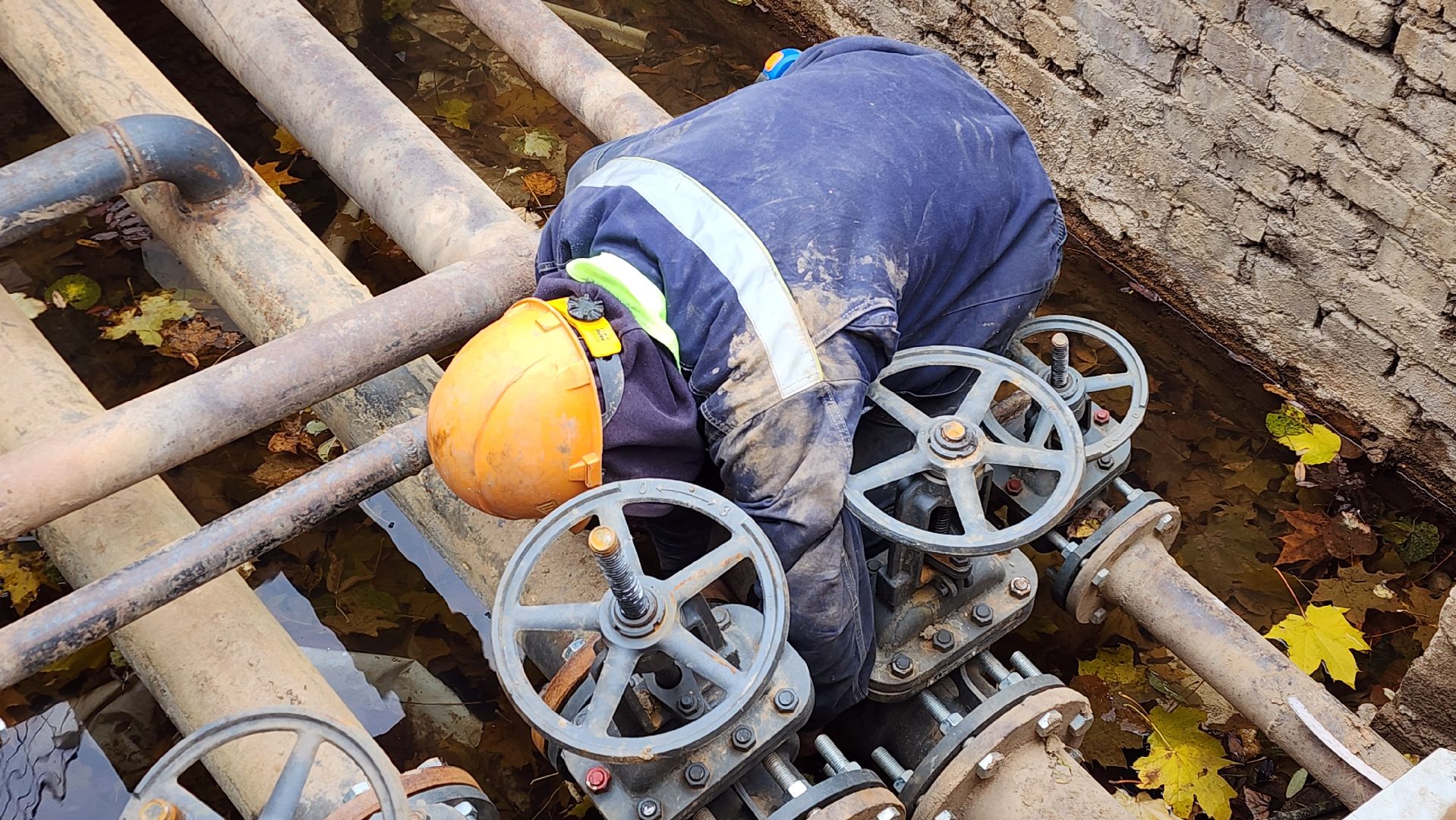 теплотрасса, ремонтные работы, жкх,