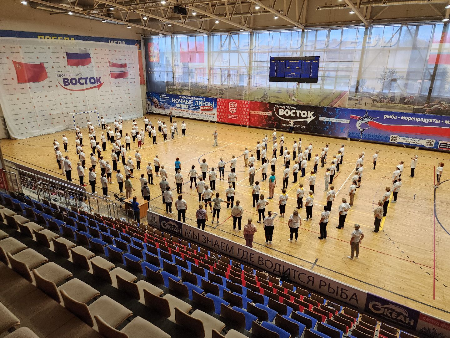 активное долголетие, физическая активность, зарядка долголетов, орехово зуево,