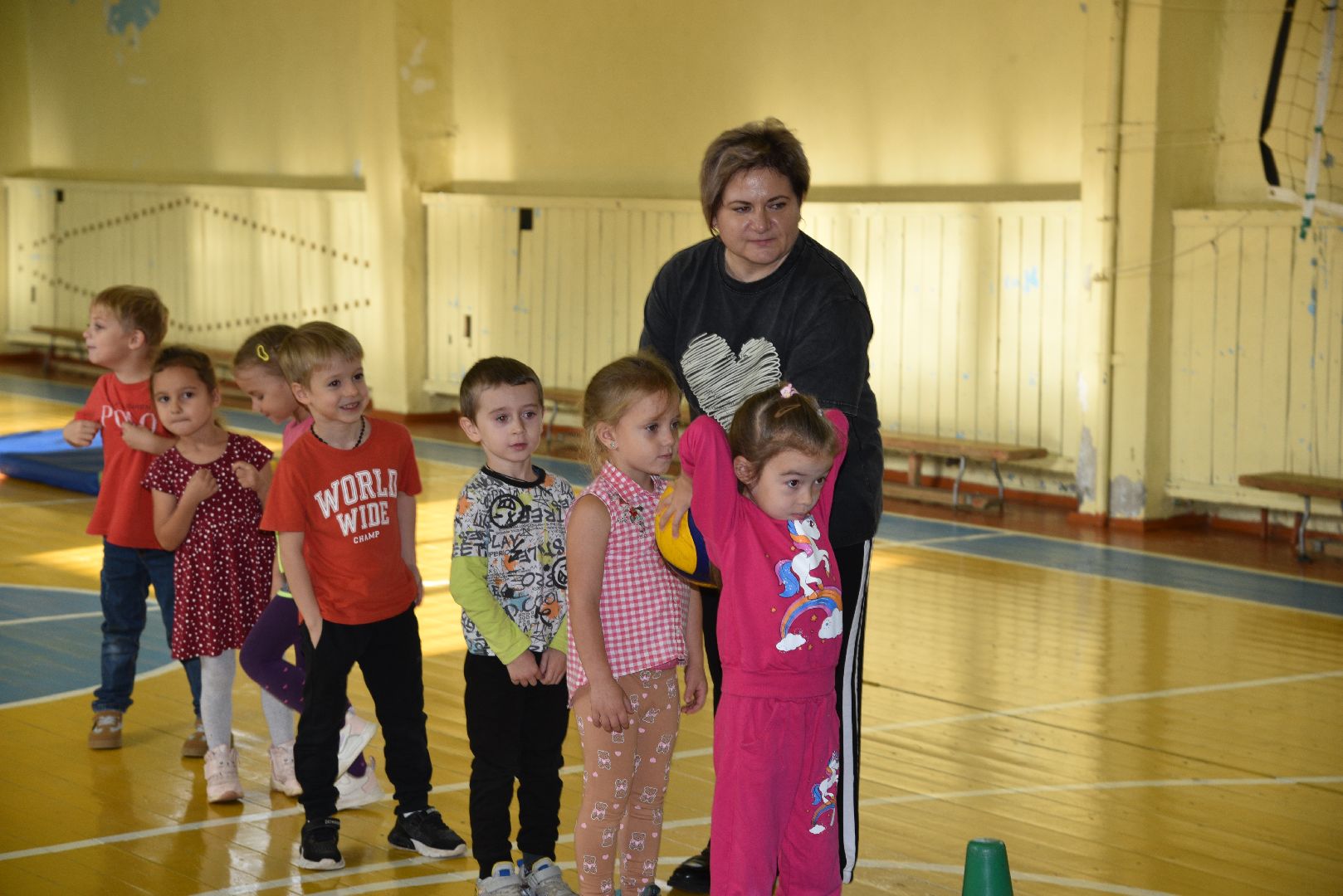 лотошино, кировский, дети, лотошинская школа 1, олимп, спорт, детский спорт,