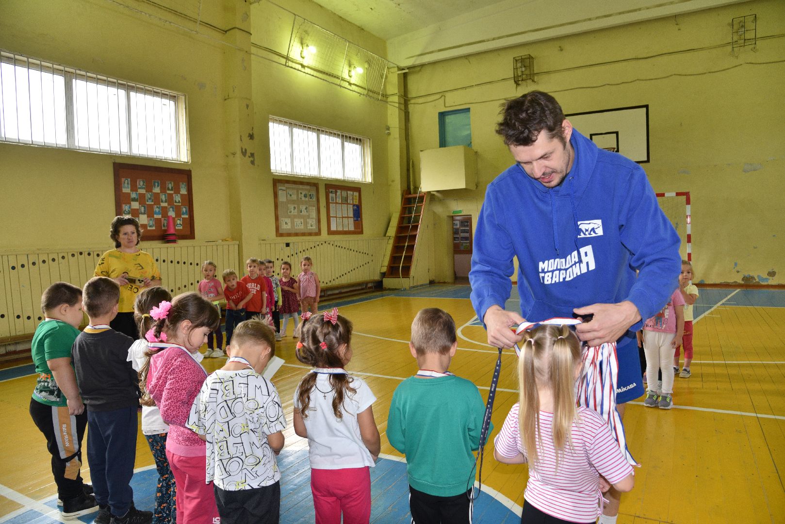 лотошино, кировский, дети, лотошинская школа 1, олимп, спорт, детский спорт,