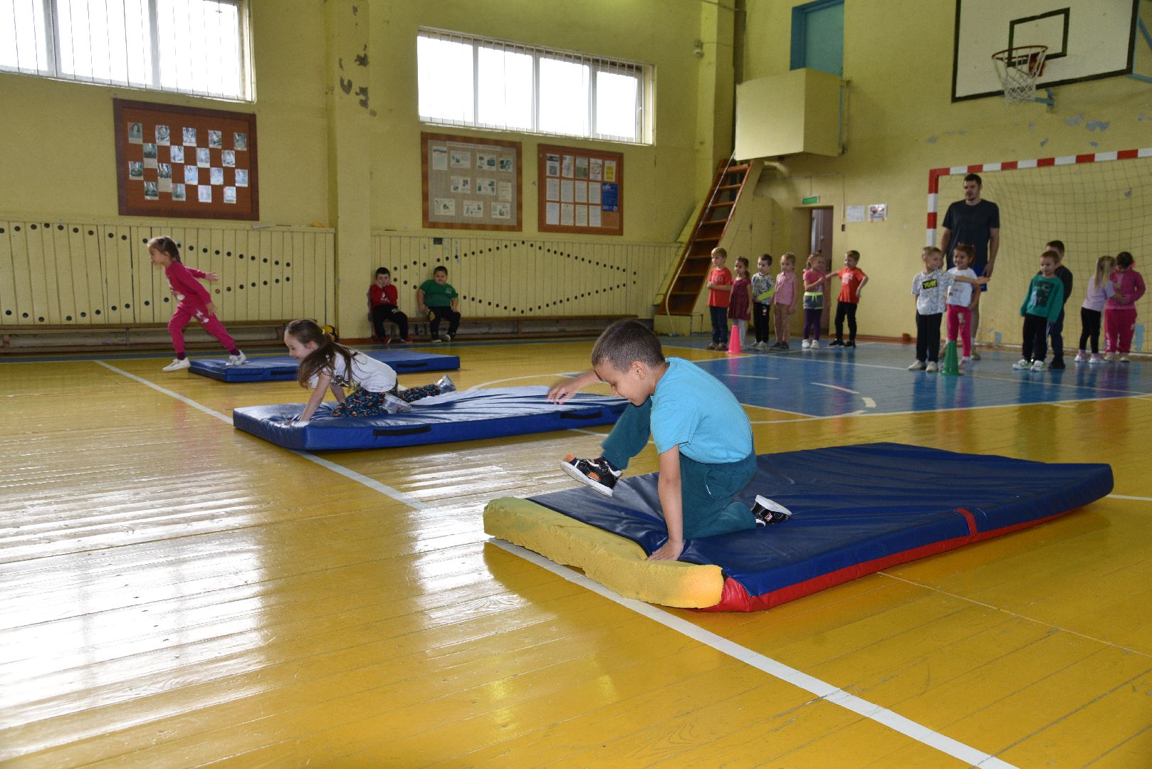 лотошино, кировский, дети, лотошинская школа 1, олимп, спорт, детский спорт,