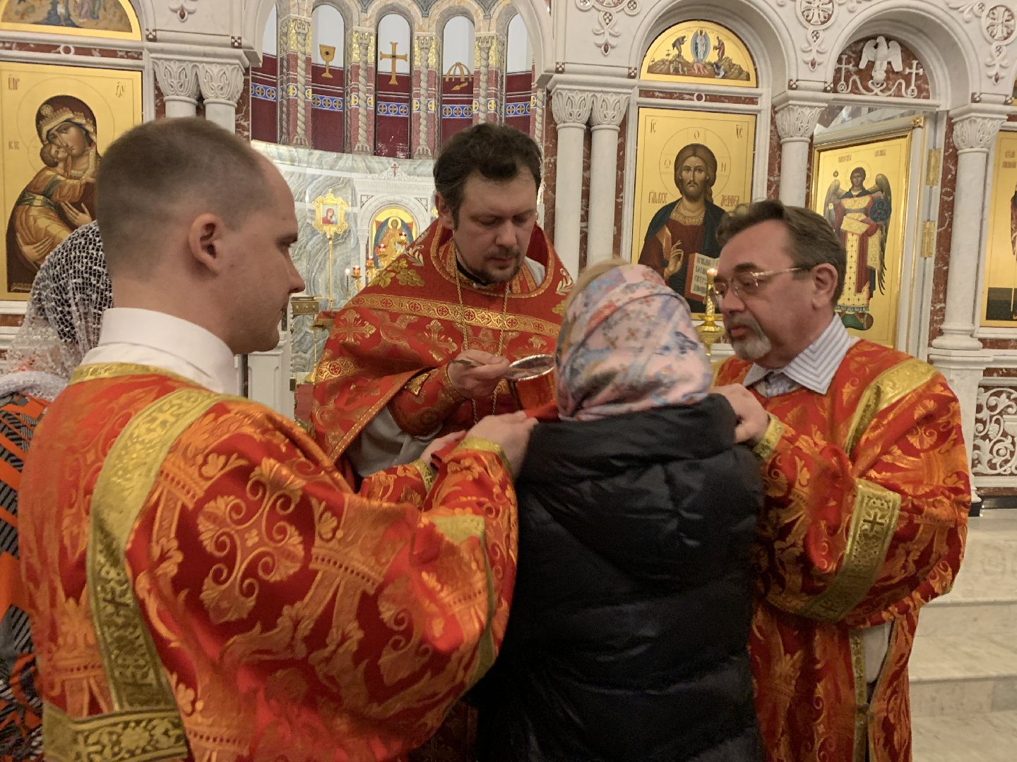 Балашиха, Пасха Христова, Главный храм Росгвардии, военнослужащие