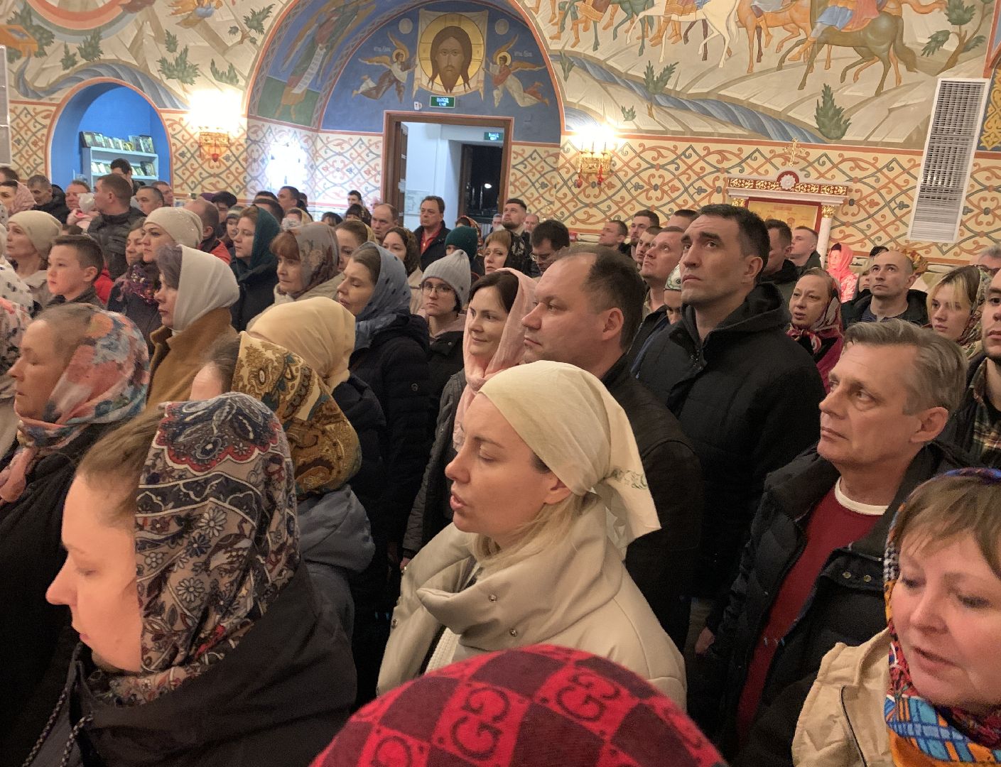 Балашиха, Пасха Христова, Главный храм Росгвардии, военнослужащие