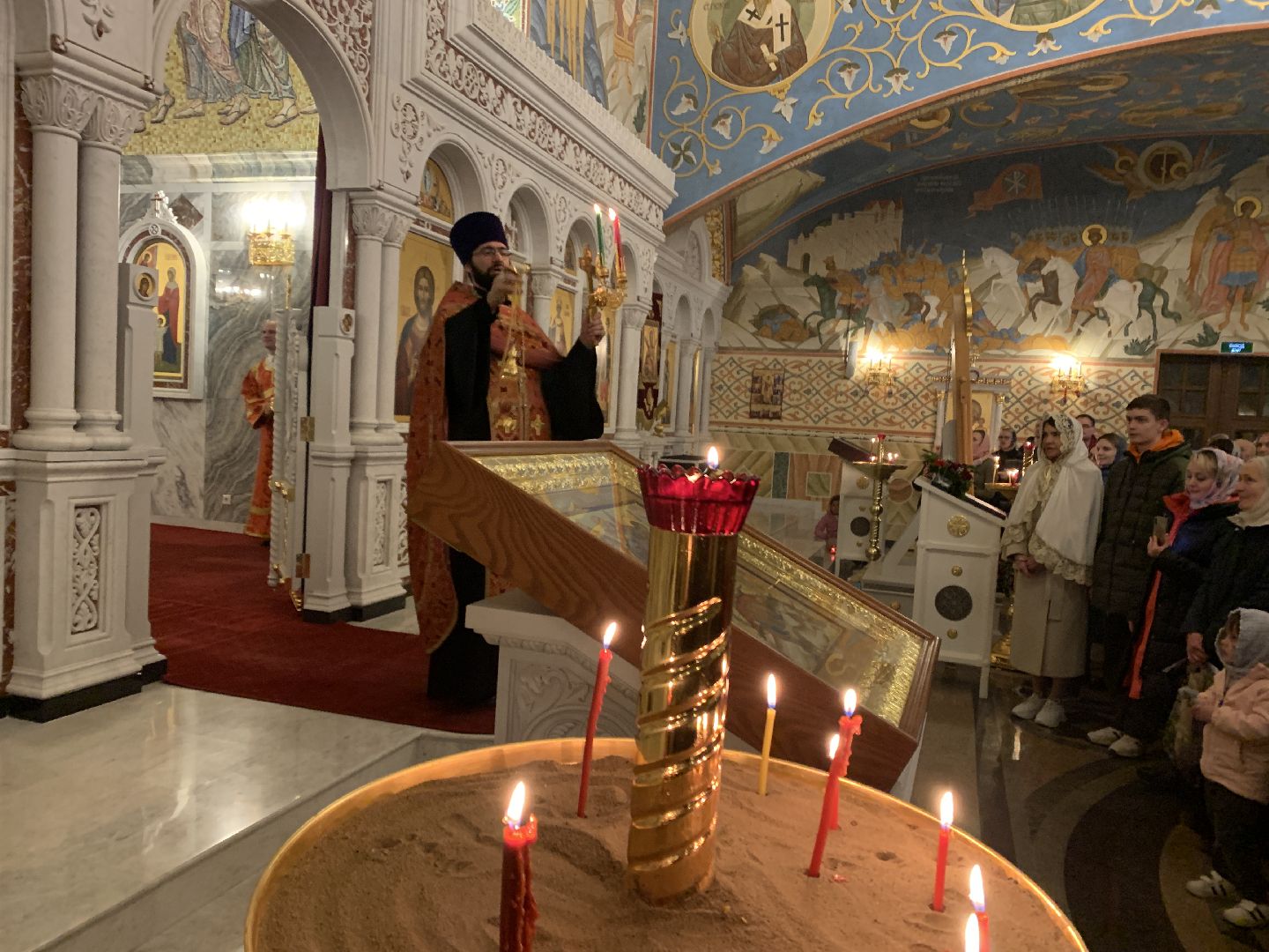 Балашиха, Пасха Христова, Главный храм Росгвардии, военнослужащие