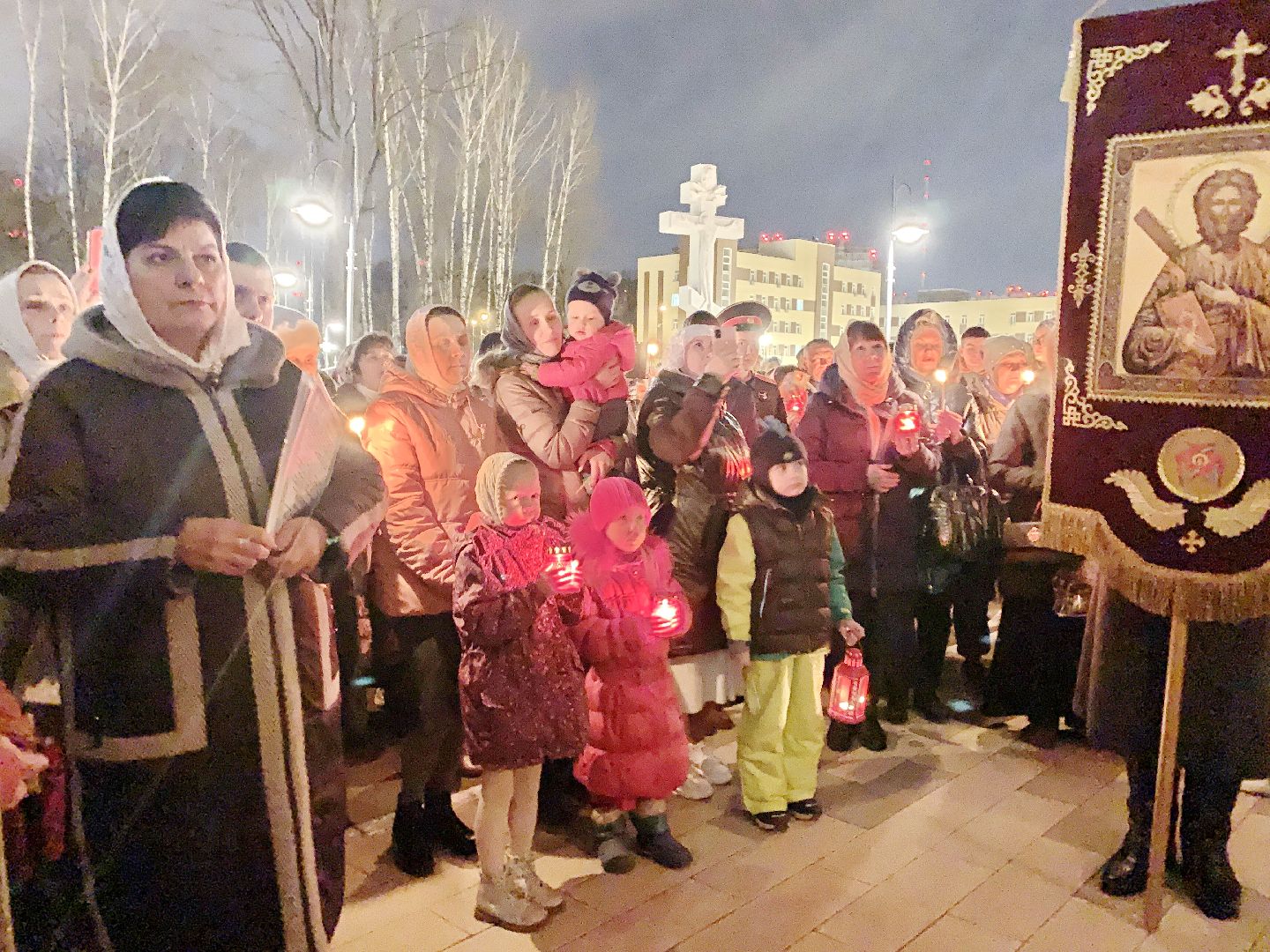 Балашиха, Пасха Христова, Главный храм Росгвардии, военнослужащие