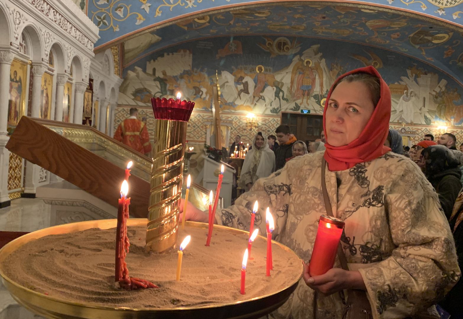 Балашиха, Пасха Христова, Главный храм Росгвардии, военнослужащие