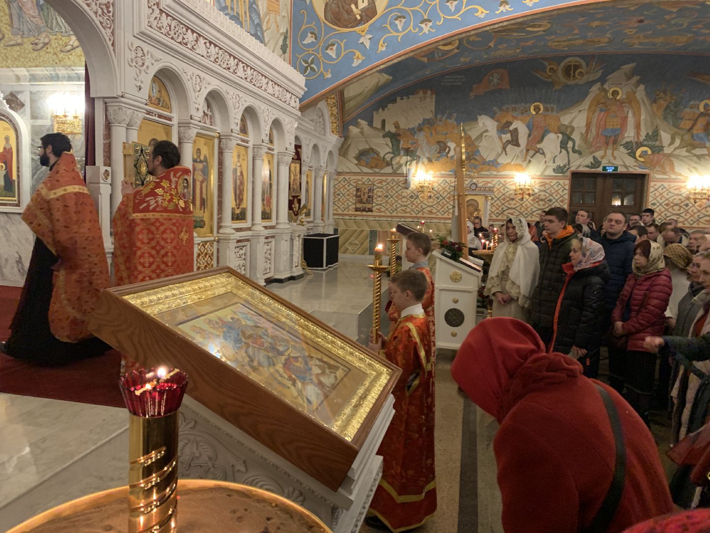 Балашиха, Пасха Христова, Главный храм Росгвардии, военнослужащие