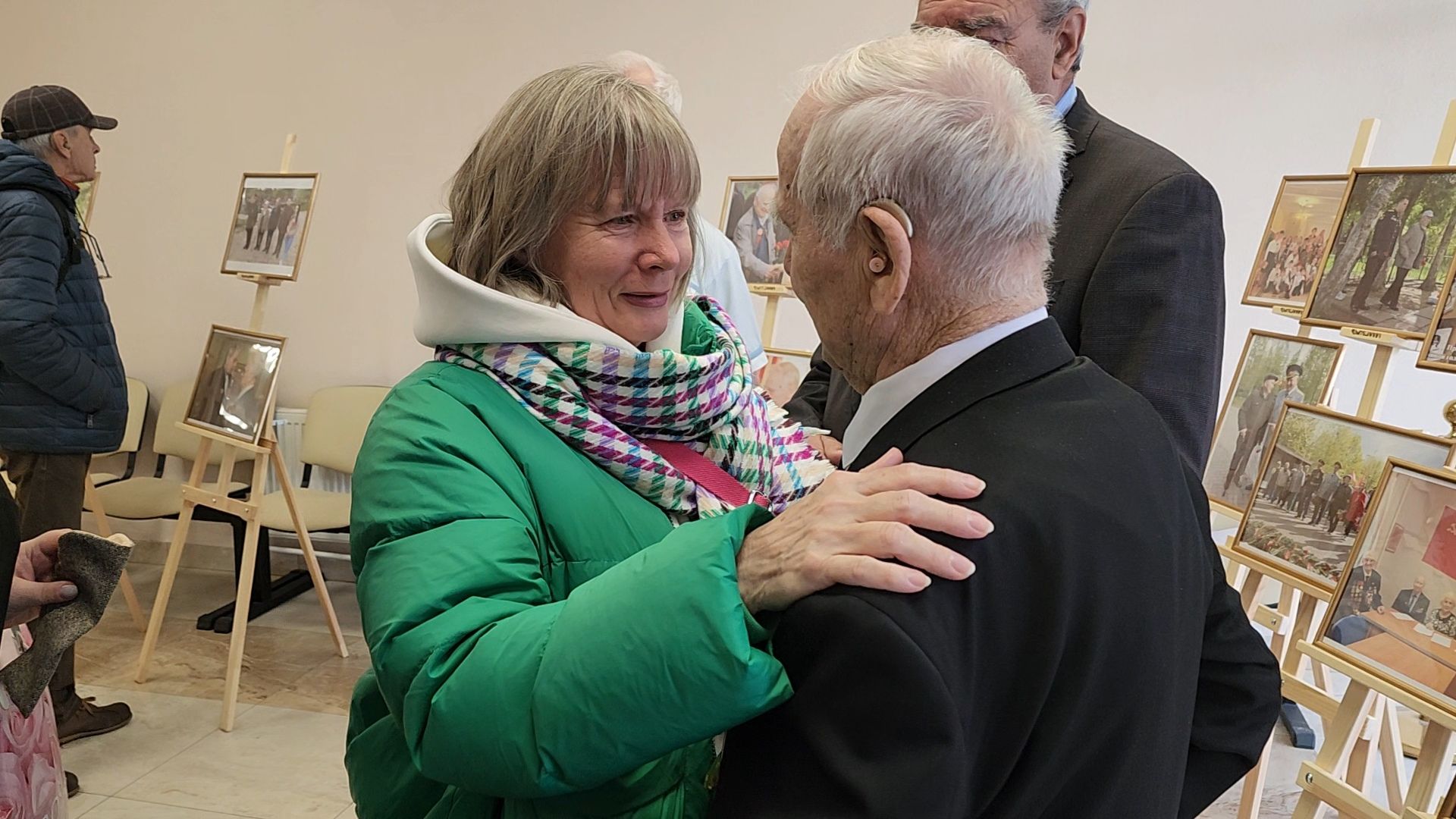 100 лет, михаил красов, ветеран, фотовыставка, юбилей,