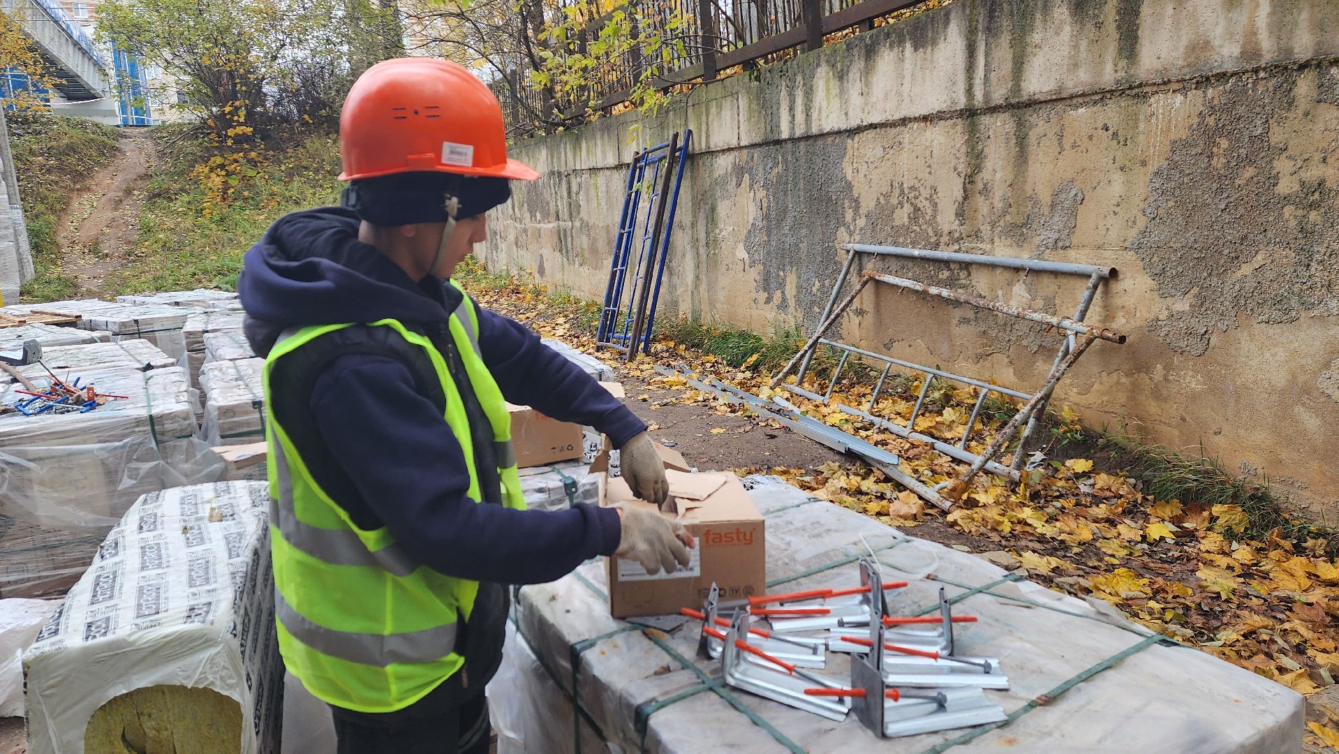 Солнечногорск, ЖКХ, Красная улица, утепление фасада,