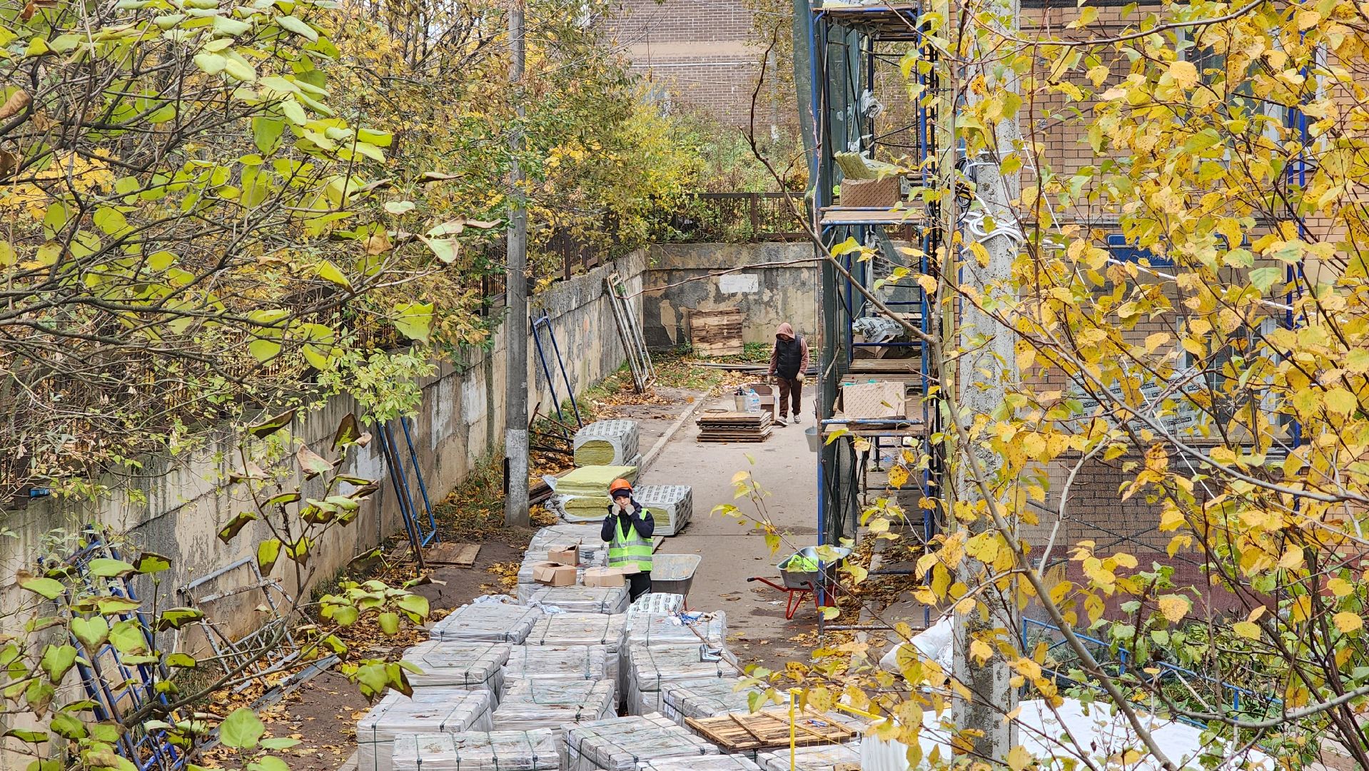 Солнечногорск, ЖКХ, Красная улица, утепление фасада,