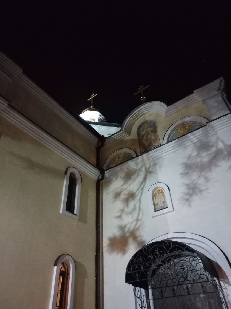 Пасха, Космо-Дамианский, храм, праздник, просфора, Жуковский