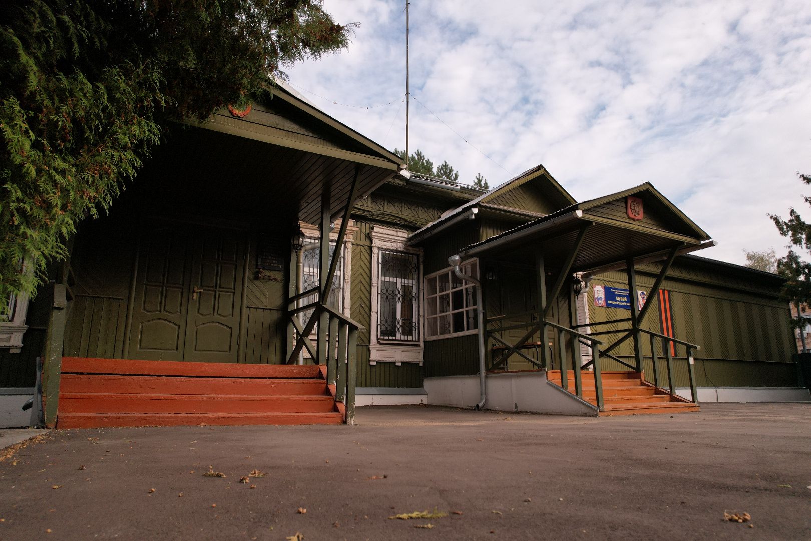 видео с коптера, руза, музей, культура,