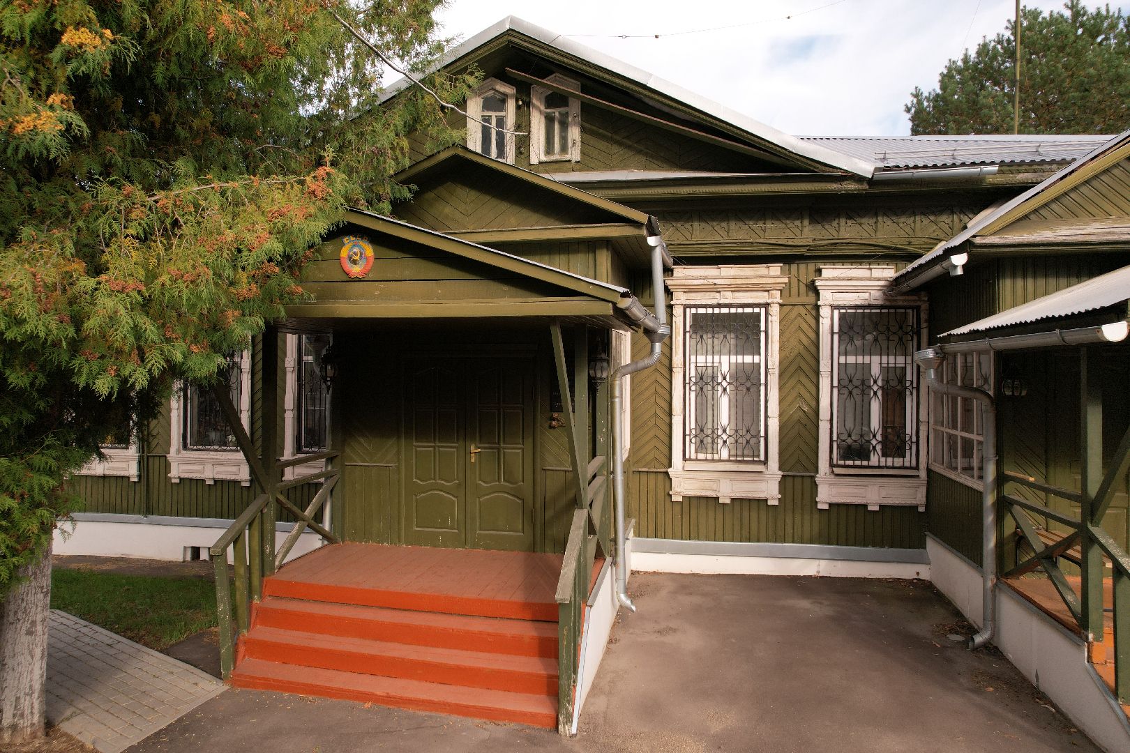 видео с коптера, руза, музей, культура,