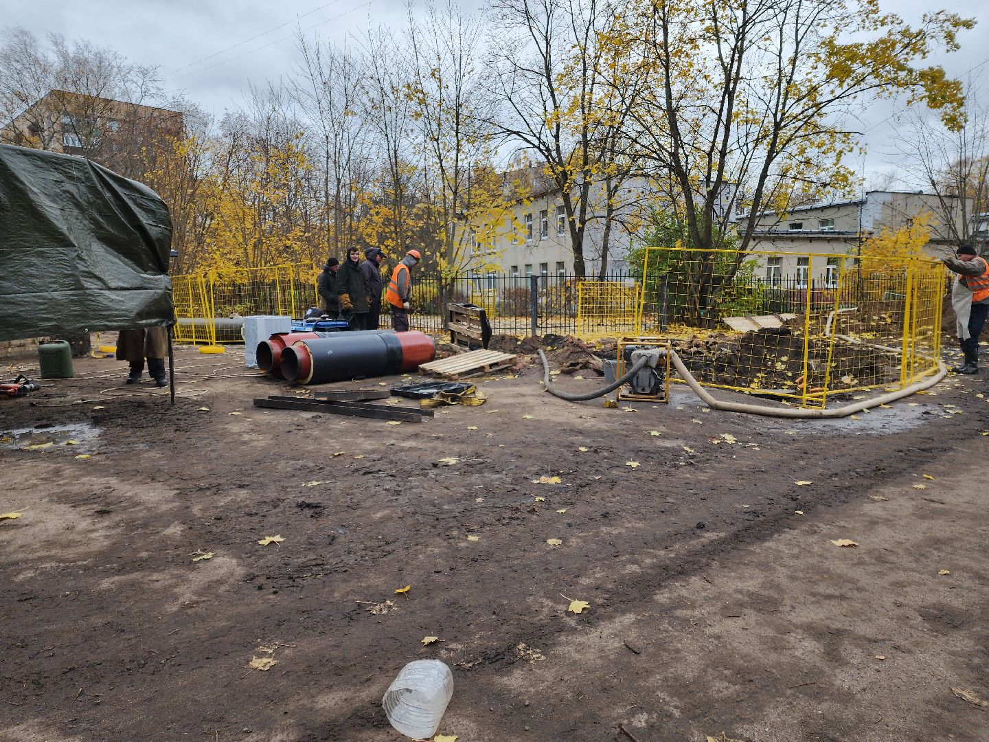 Черноголовка, отопительный сезон 2024-2025, теплотрасса,