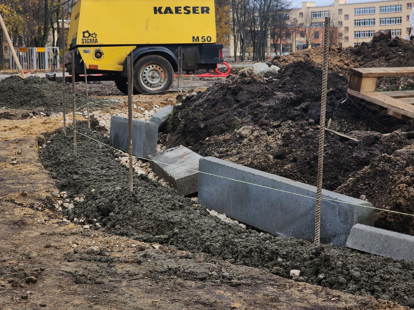 Черноголовка, Школьный бульвар, Благоустройство дорог,