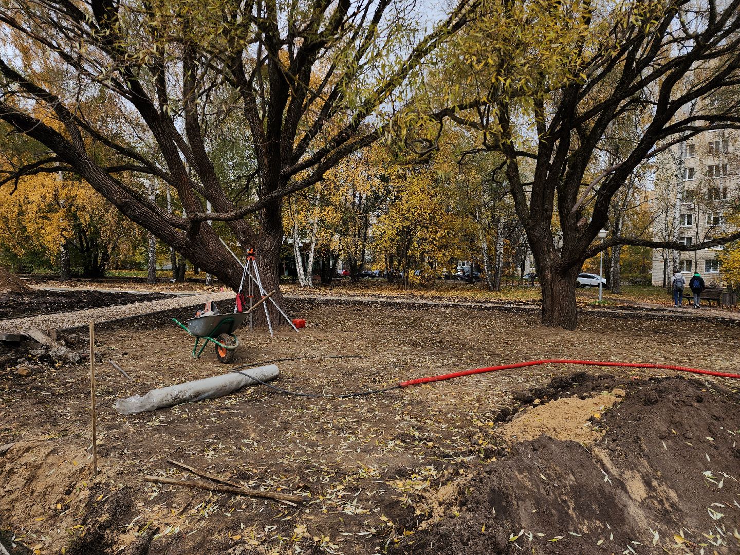 Черноголовка, Школьный бульвар, Благоустройство дорог,