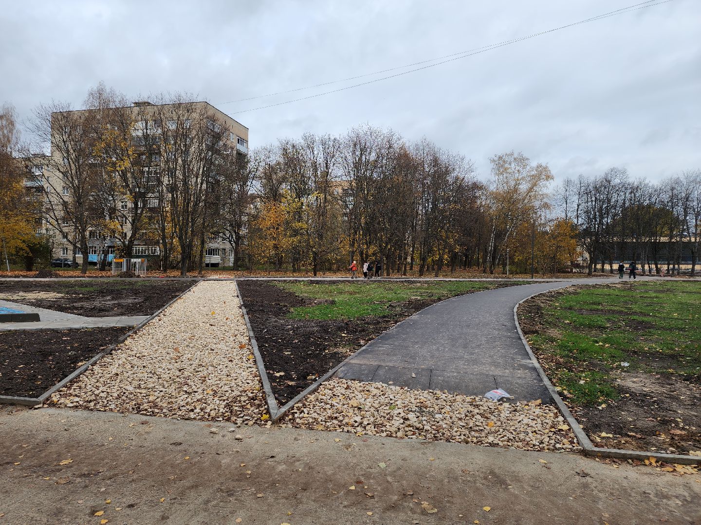Черноголовка, Школьный бульвар, Благоустройство дорог,