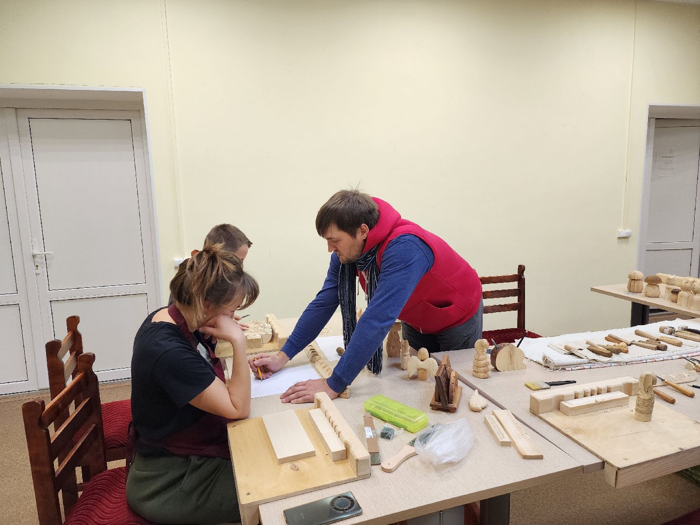 красноармейск, городской округ пушкинский, резьба по дереву, активное долголетие,