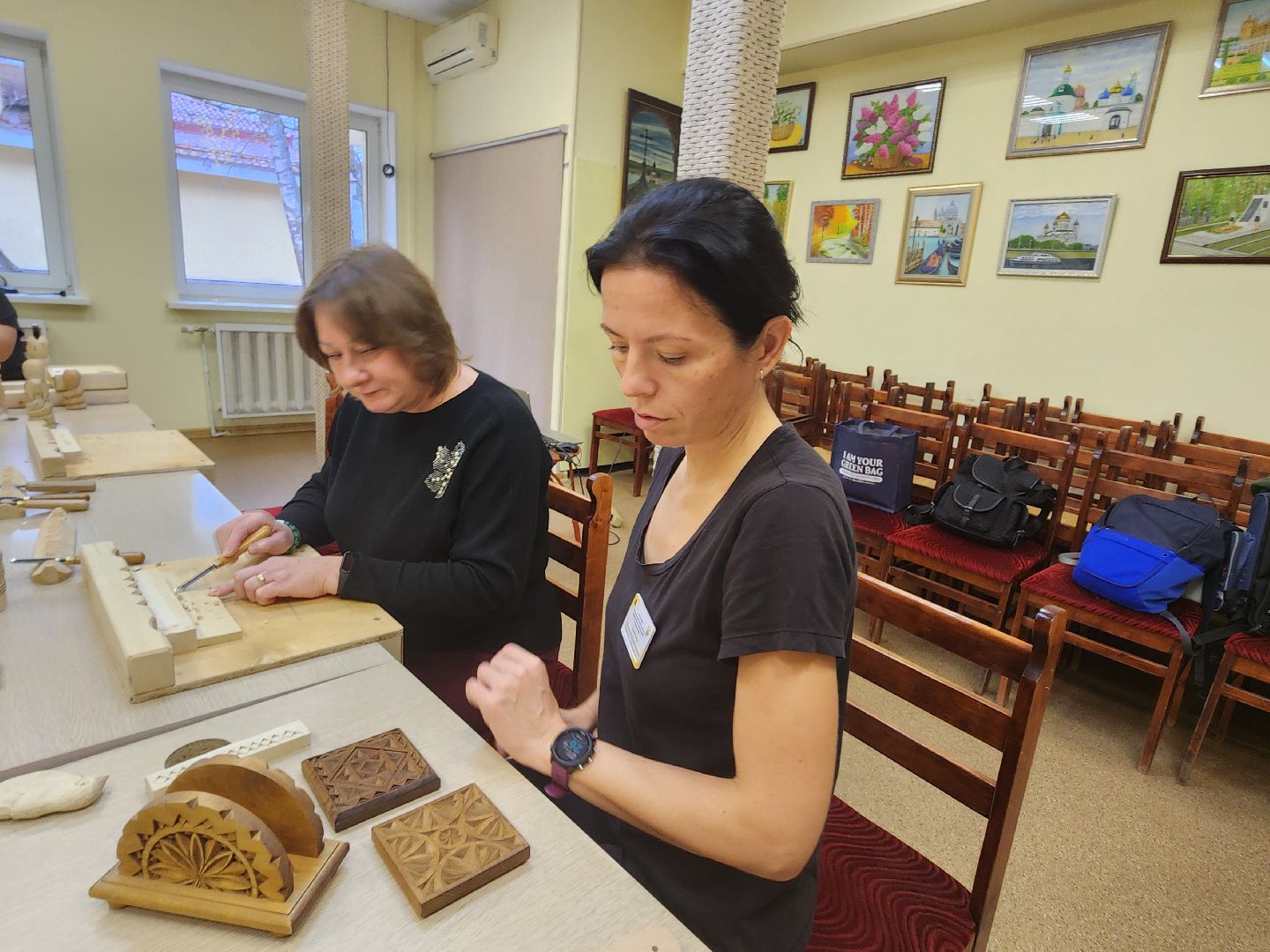 красноармейск, городской округ пушкинский, резьба по дереву, активное долголетие,