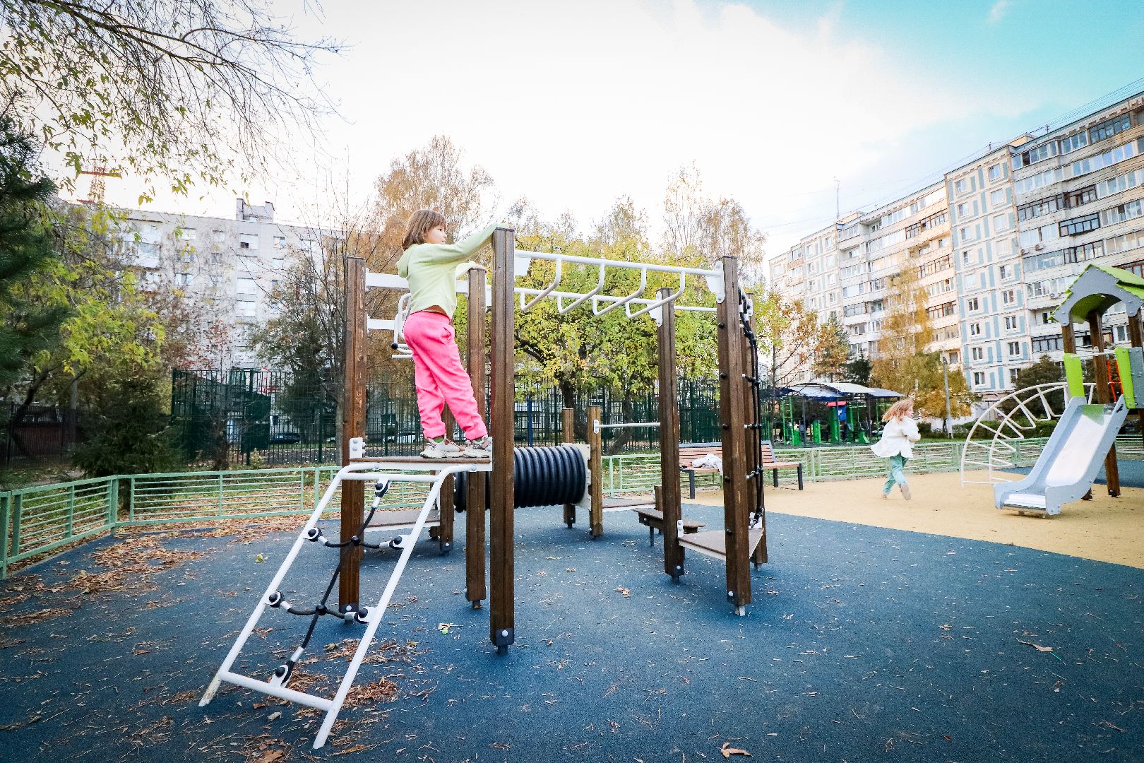 Клин, общество, благоустройство, новая детская площадка,