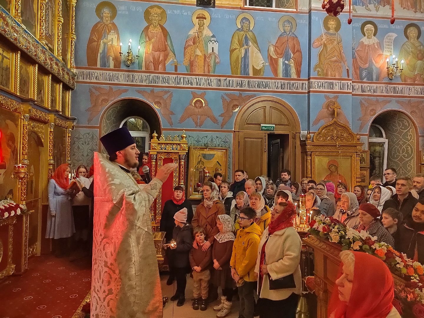 Пушкино, Пушкинский округ, Троицкий храм, Светлая Пасха, Пасха, куличи, богослужение