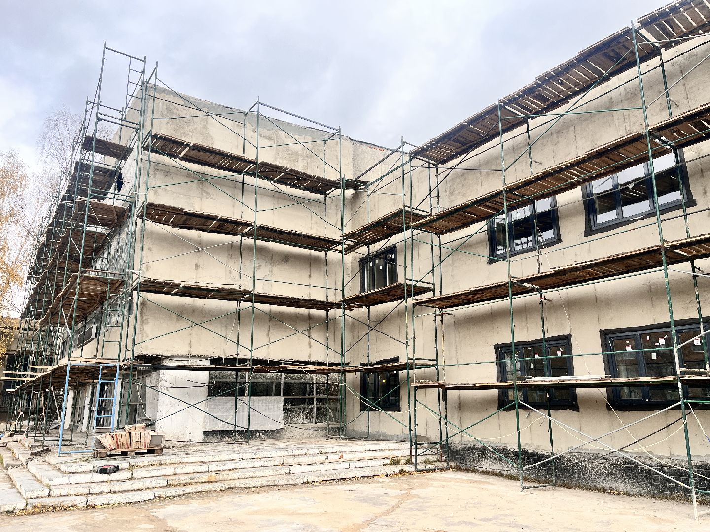 капремонт, ремонот, капитальный ремонт, кдц «заря»,